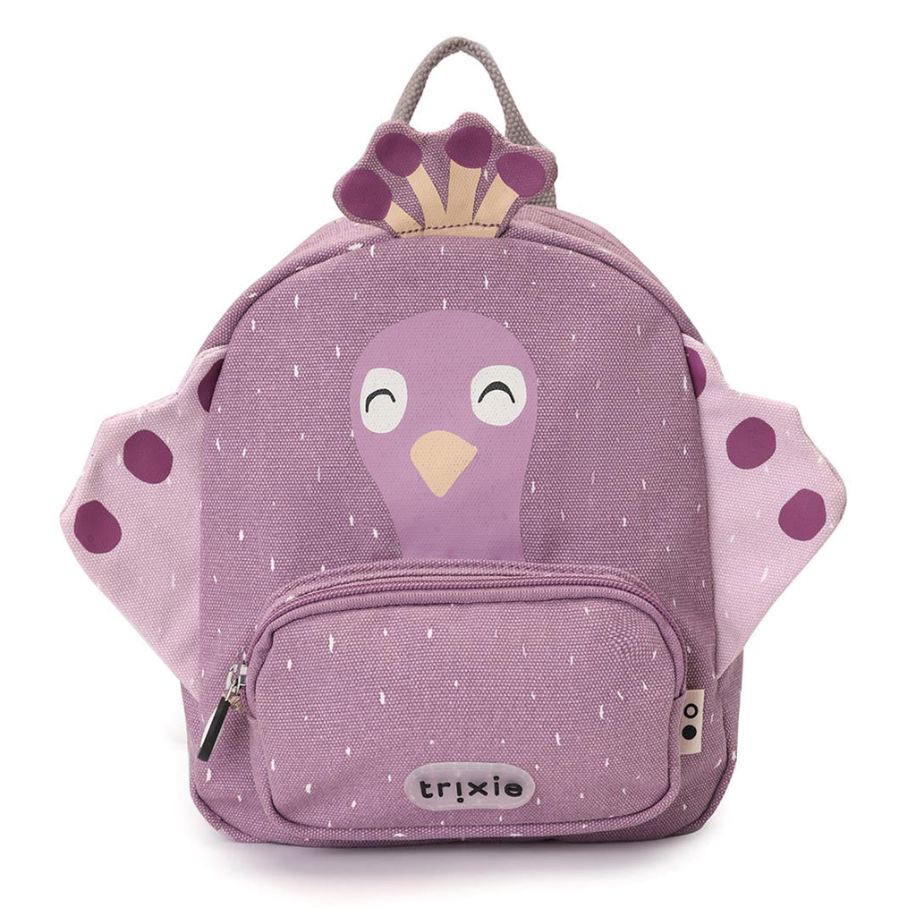 Zaino Pavone grande idrorepellente, 3-5 anni