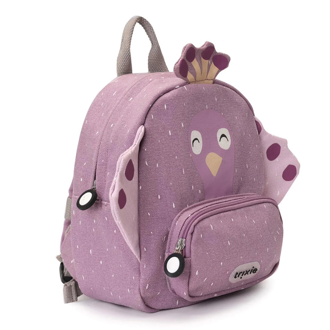 Zaino Pavone grande idrorepellente, 3-5 anni