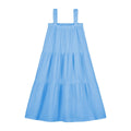Blue cotton muslin dress