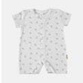 Suni white pima cotton summer romper