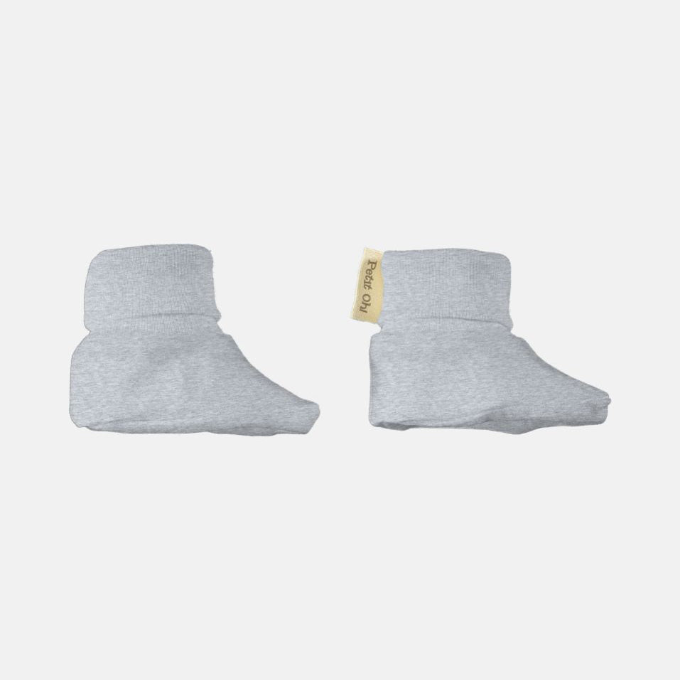 Pima cotton baby booties