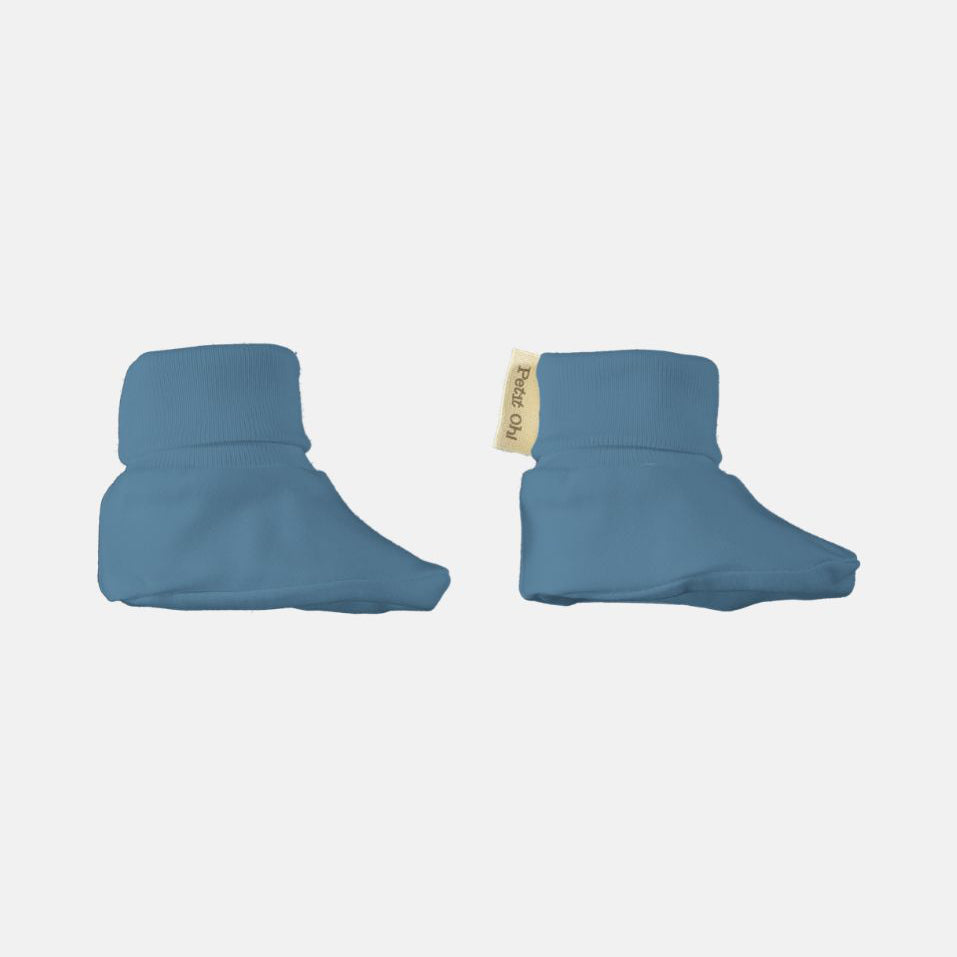 Pima cotton baby booties