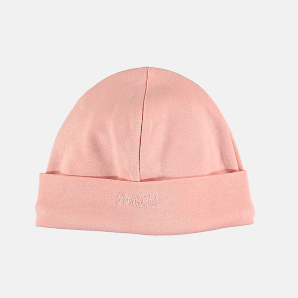 Petit Oh! Pima Cotone | Cappellino neonato Rosa