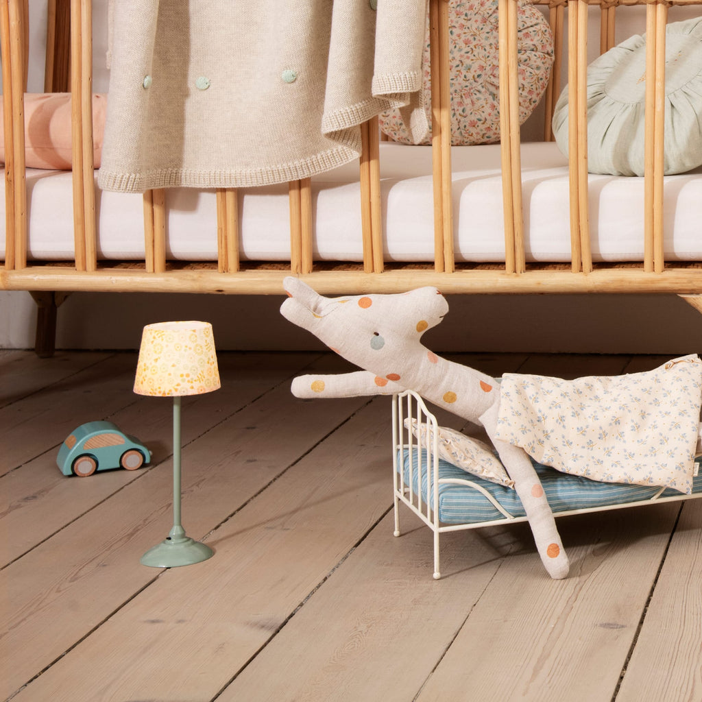 Maileg | Mini Lampada da terra, Dark Mint Miniature Floor Lamp
