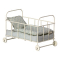 Maileg | Mini Lettino Blu, Micro Cot Bed