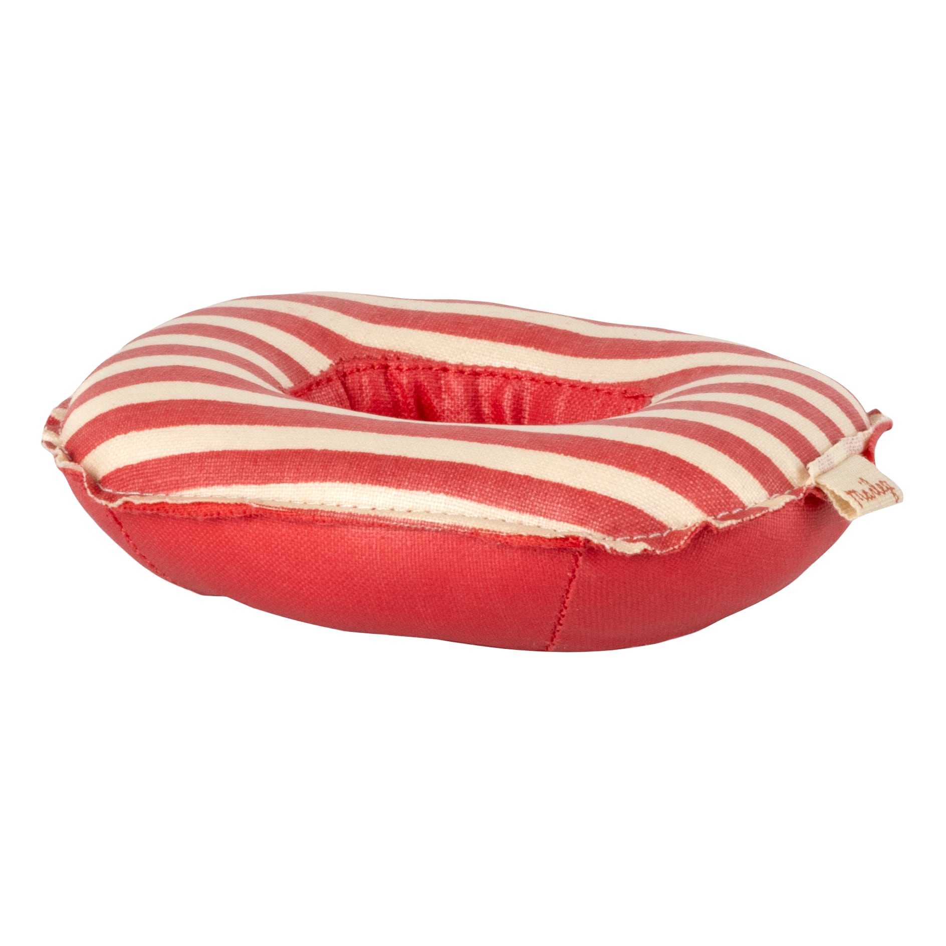 Maileg | Mini Gommone Righe, Rubber Boat Small Mouse Red Stripe