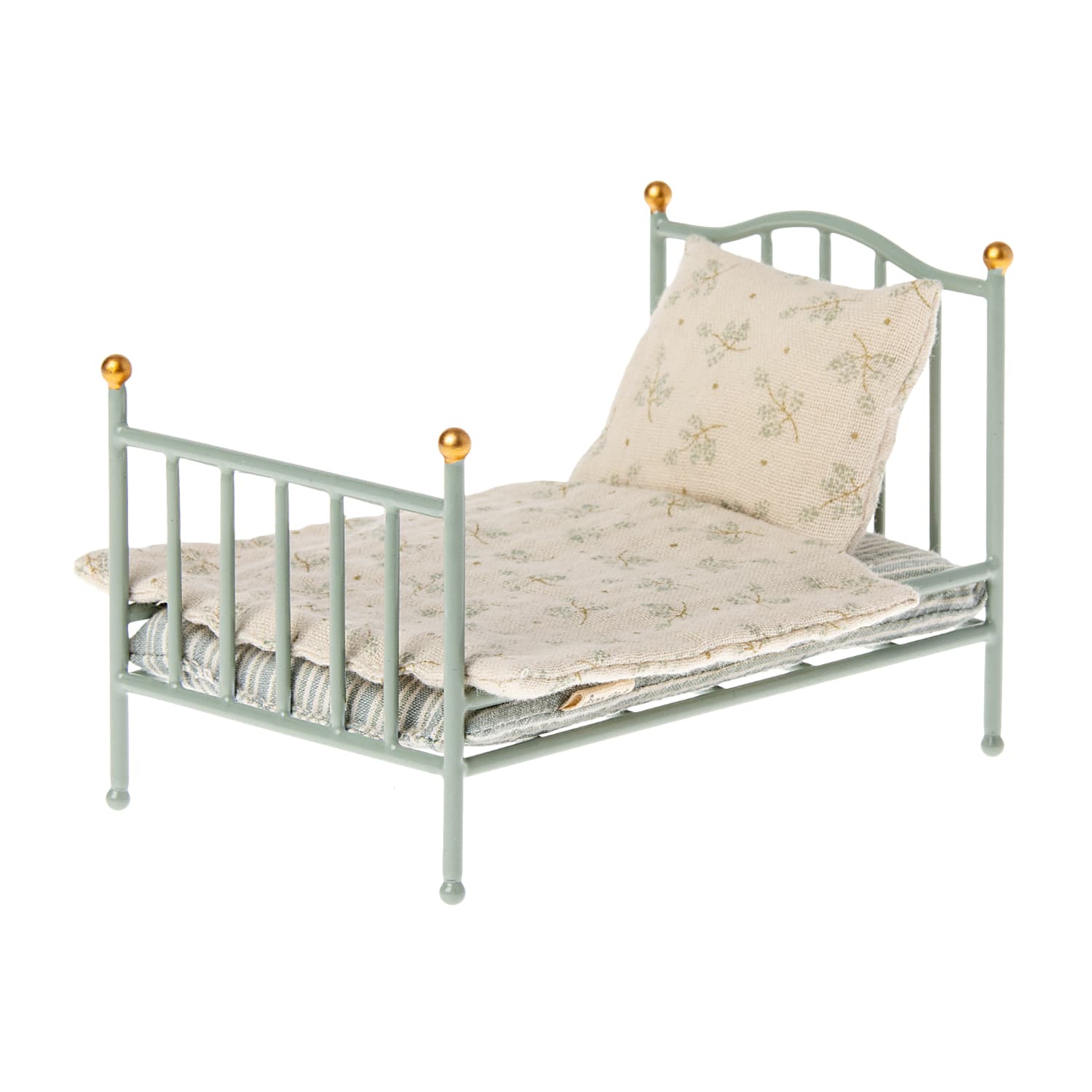 Maileg | Letto vintage menta, Mouse