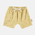 Petit Oh! | Pantaloncini in pima cotone Citric yellow