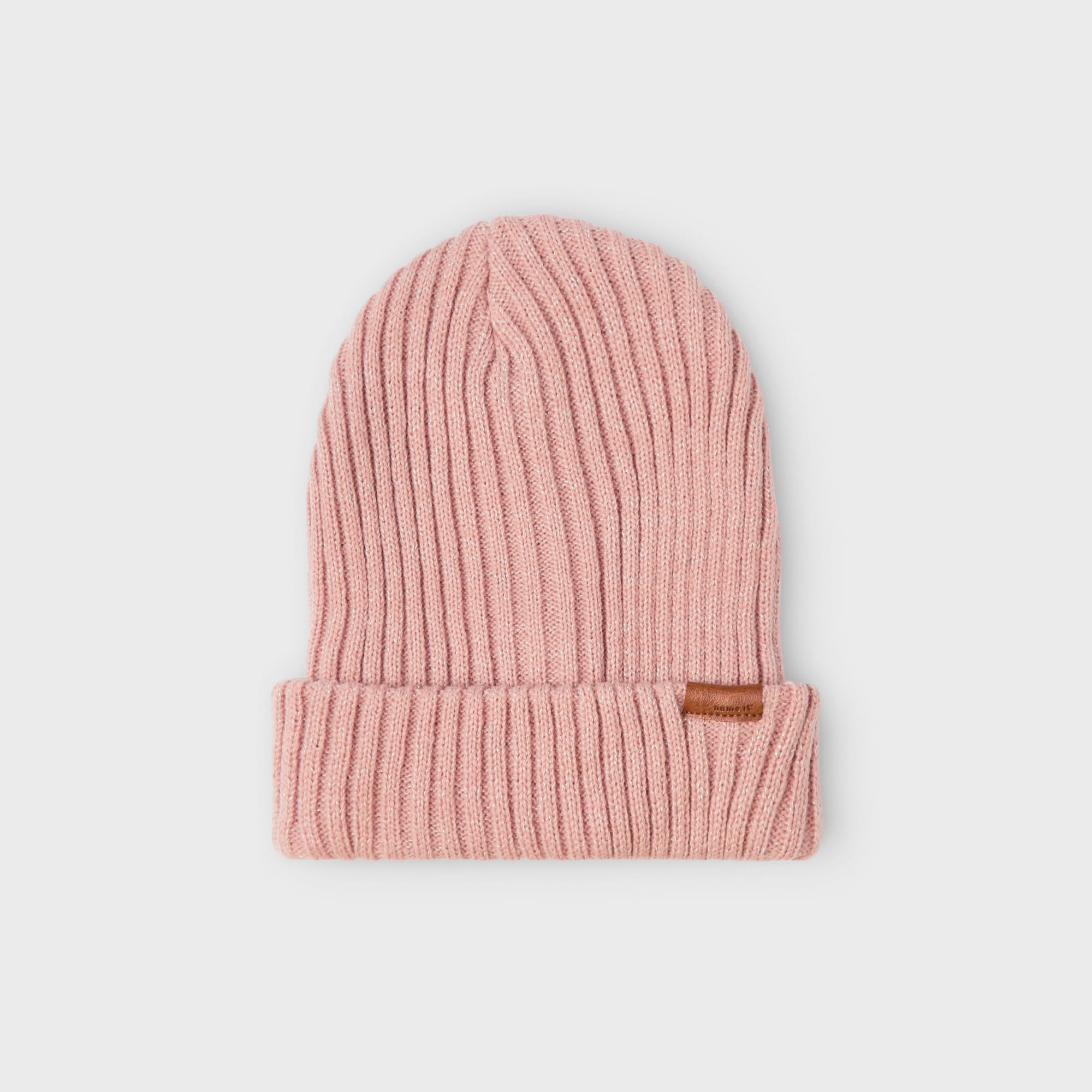Berretto in maglia a coste rosa per bambini | 1 - 7 anni Name It