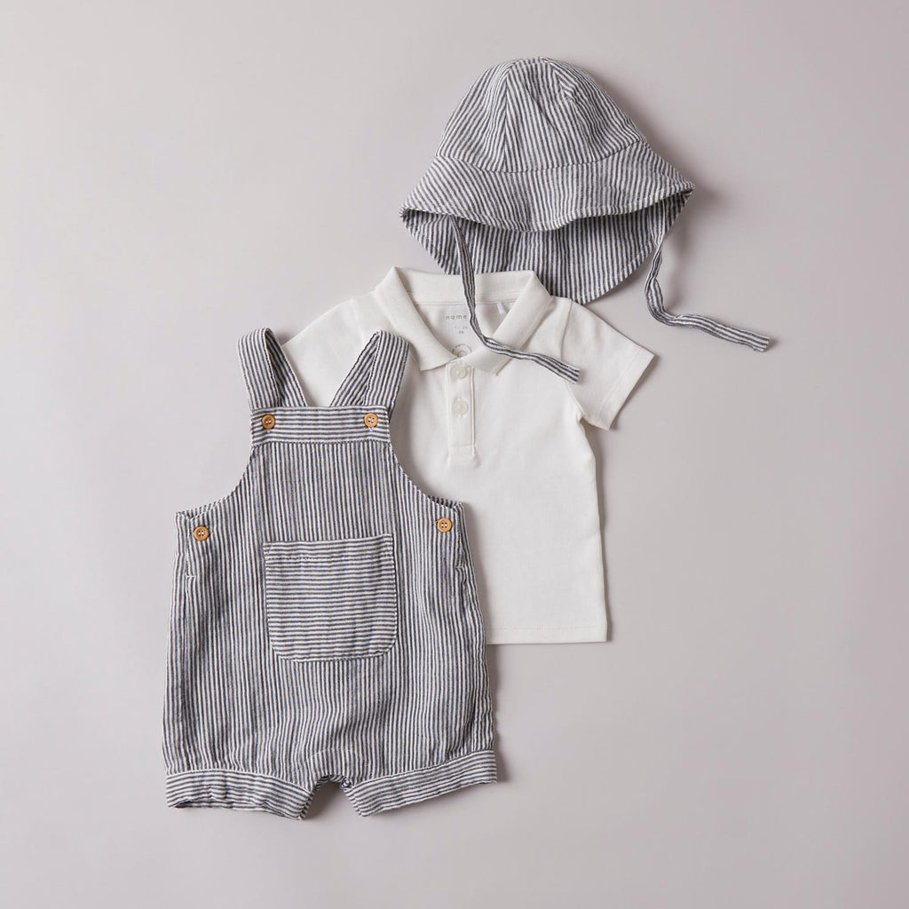 Brown lentil organic cotton baby sun hat
