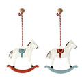 Maileg | Ornamento Natalizio metallo, Cavallo a dondolo Rocking Horse