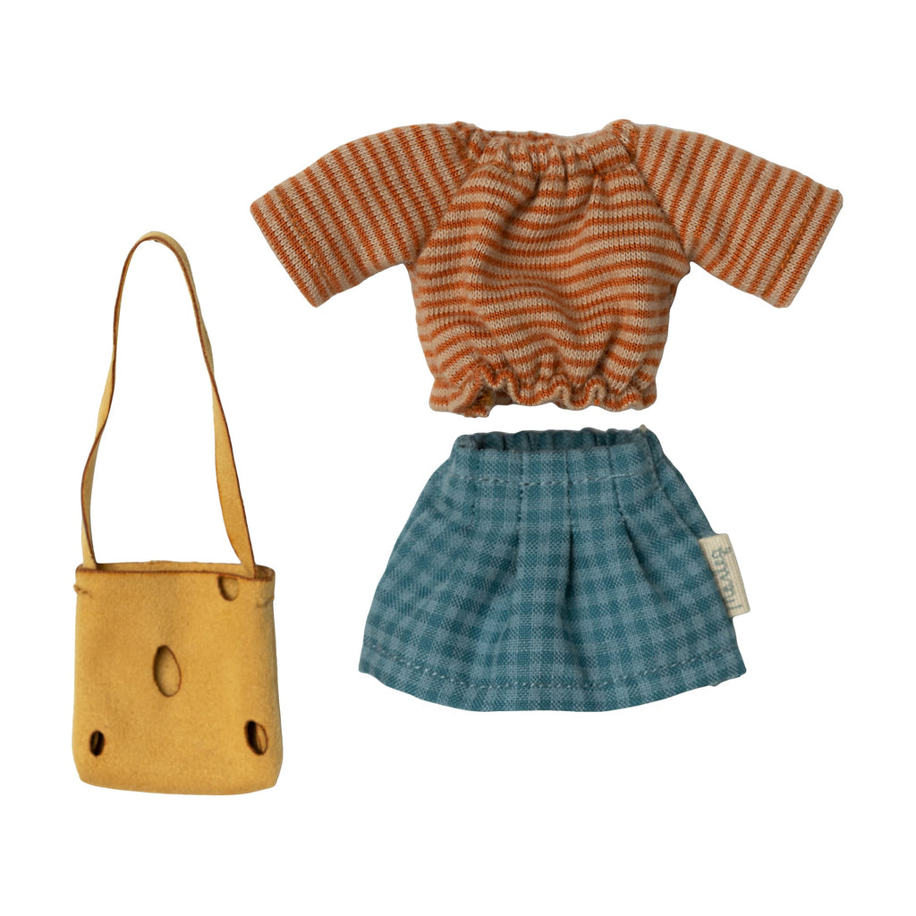 Maileg | Vestiti con borsa per Mom mouse, Clothes