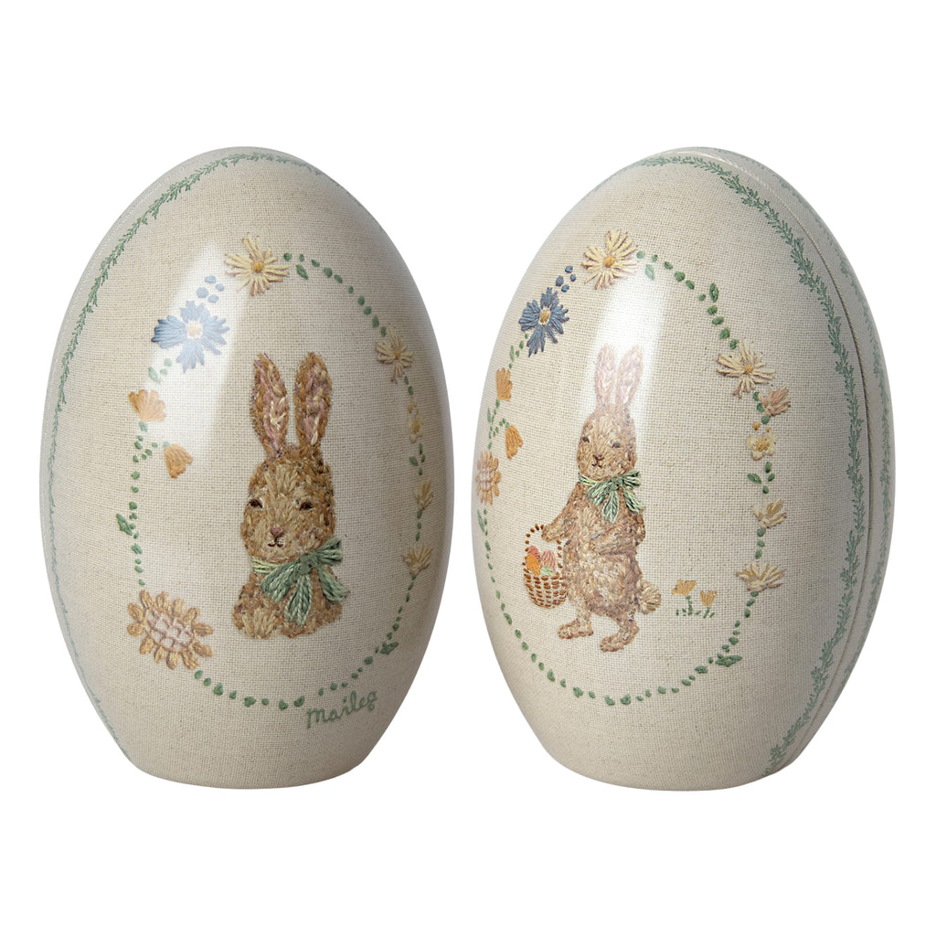 Maileg | Set di uova di Pasqua in metallo (2 pezzi)