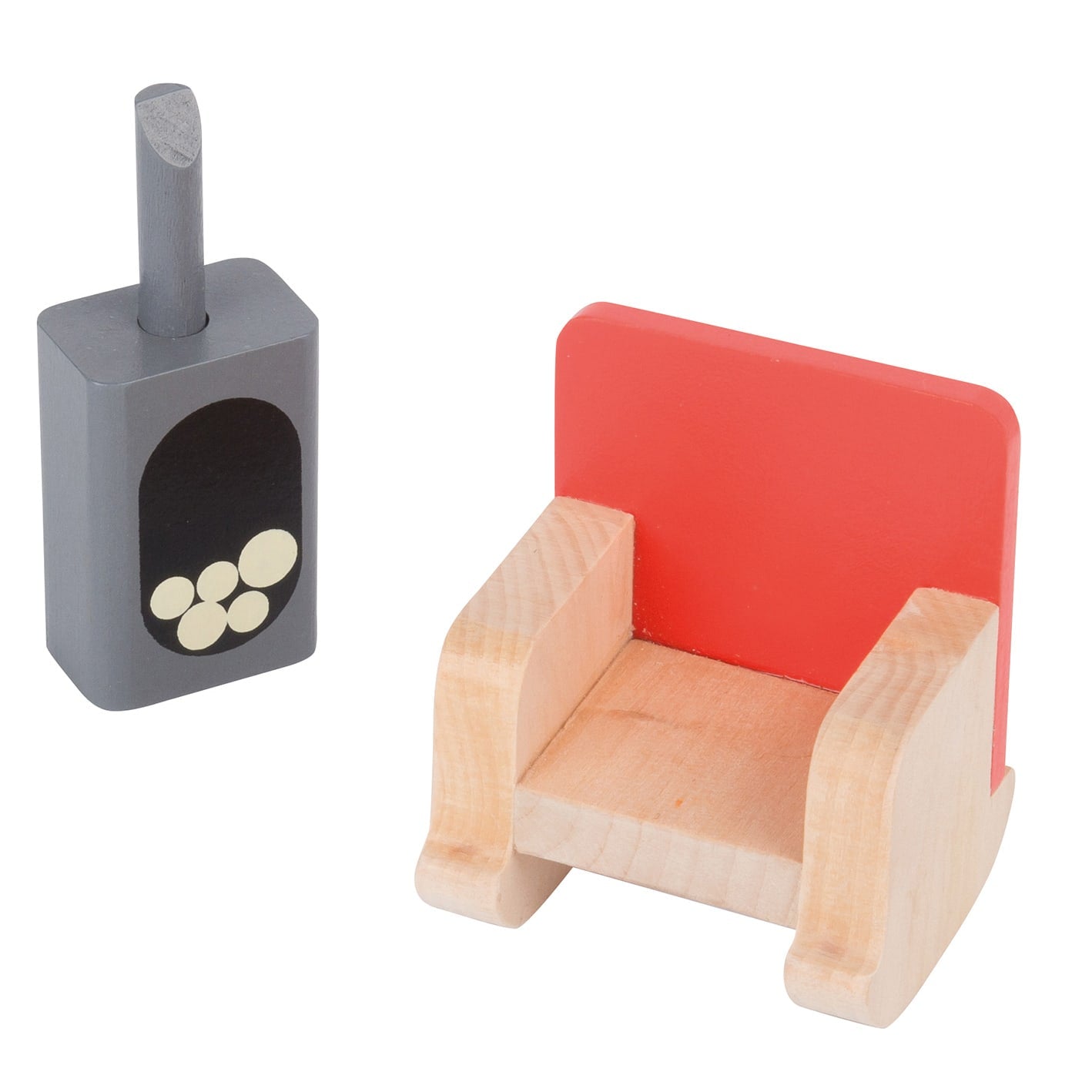 Casa grande in legno con mobili La Grande Famille | Moulin Roty 632420