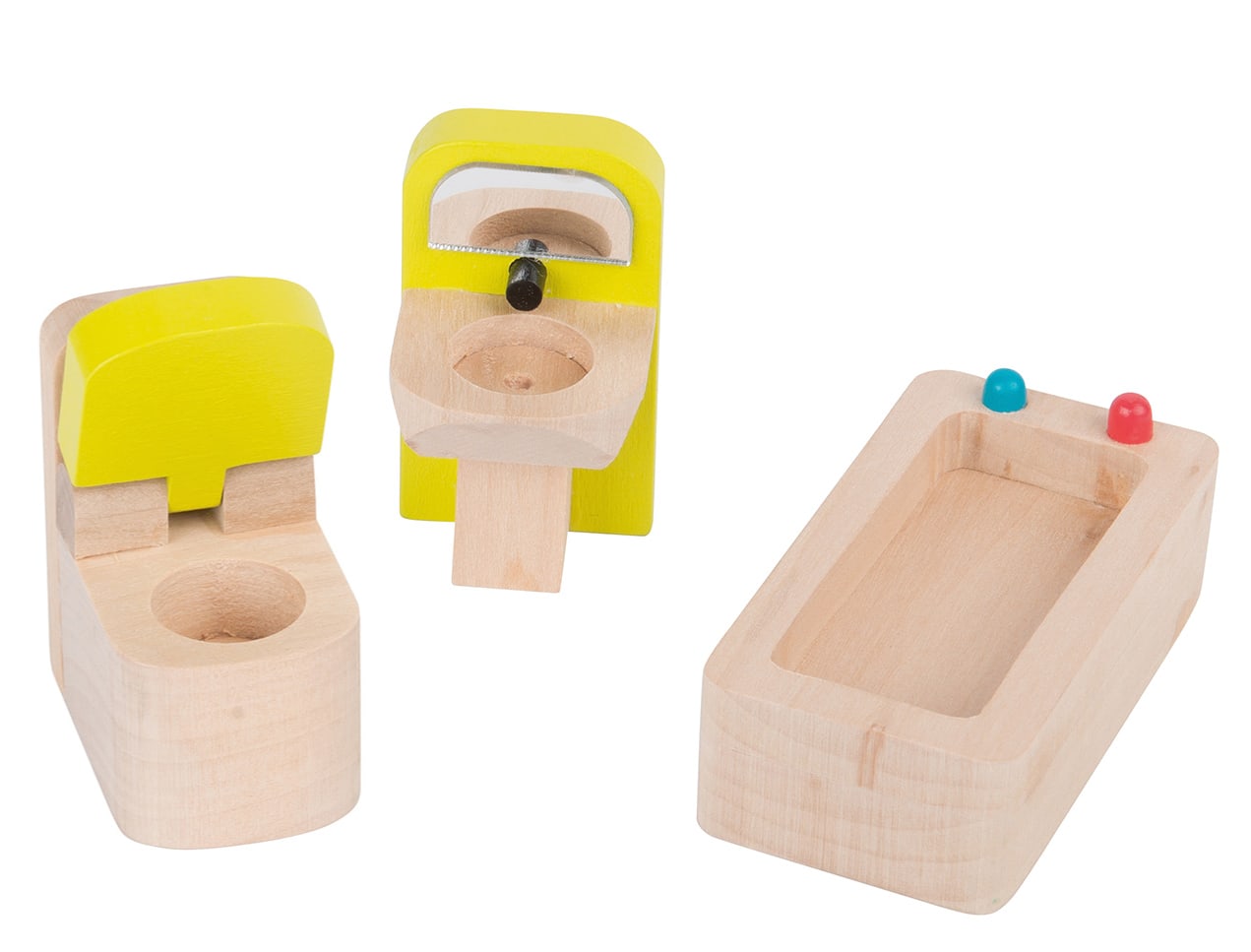 Casa grande in legno con mobili La Grande Famille | Moulin Roty 632420