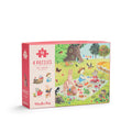 Moulin Roty | 4 Puzzle delle Stagioni, 4x12pz, La Grande Famille
