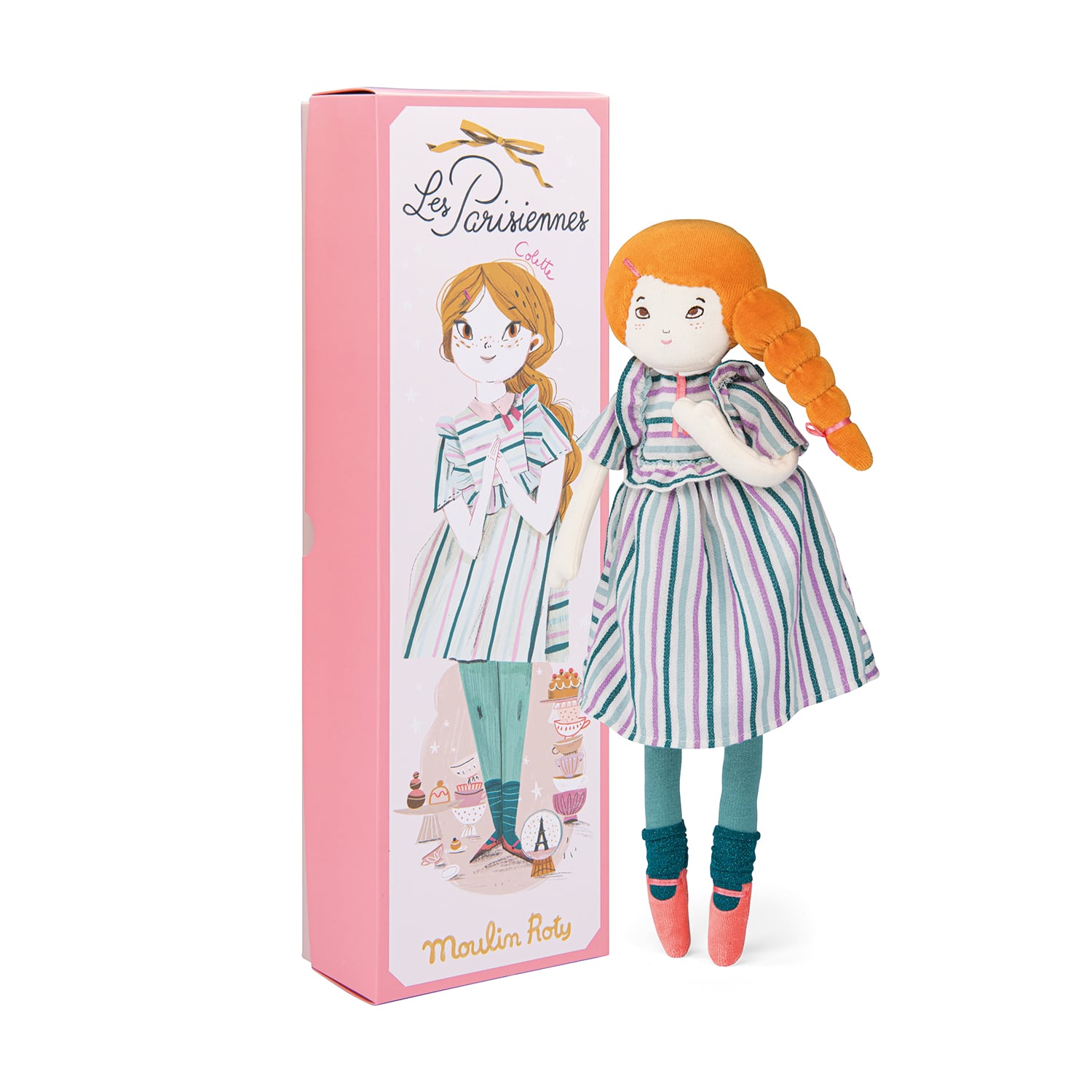 Moulin Roty | Bambola Grande Signorina Colette, Les Parisiennes