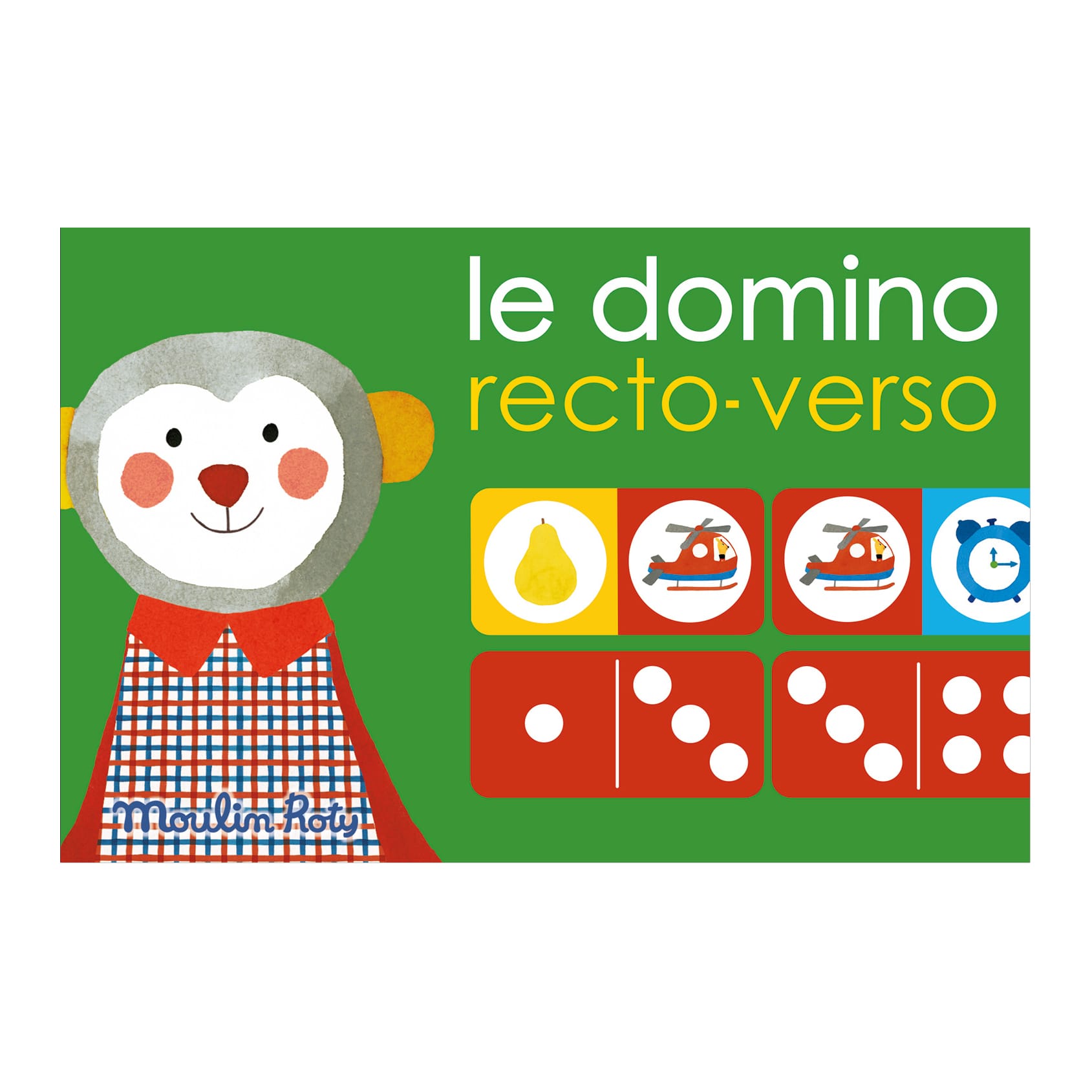 Moulin Roty | Domino fronte e retro, Les Popipop