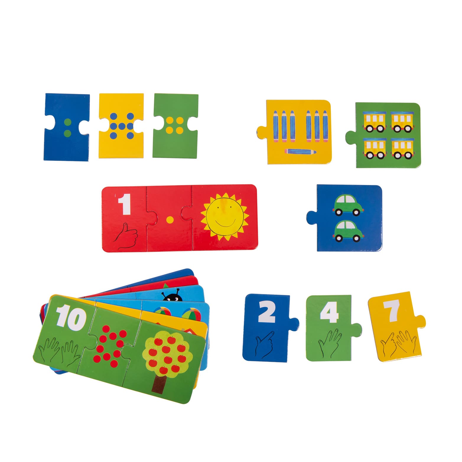 Moulin Roty | Puzzle dei Numeri da 1 a 10, Les Popipop 661373