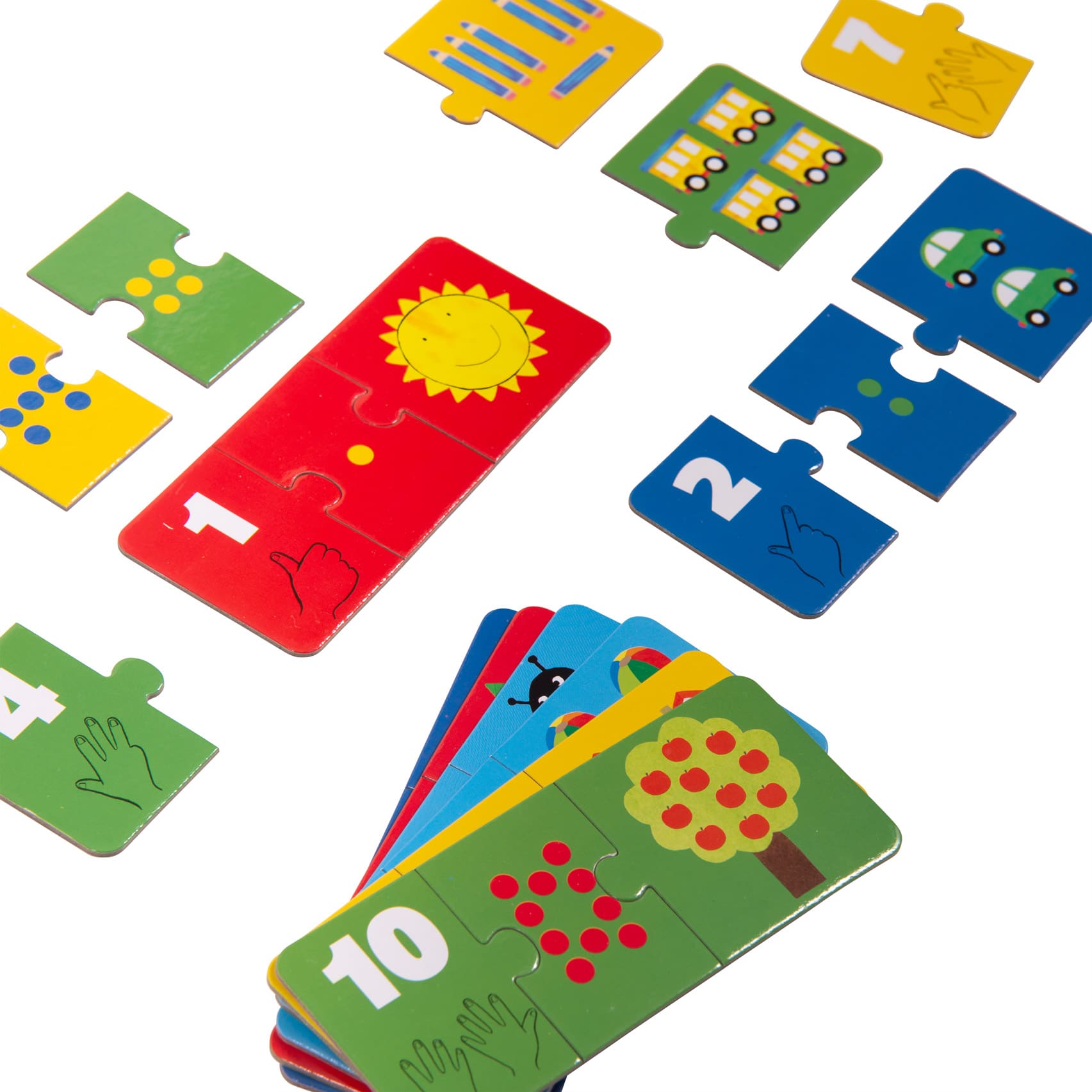 Moulin Roty | Puzzle dei Numeri da 1 a 10, Les Popipop 661373