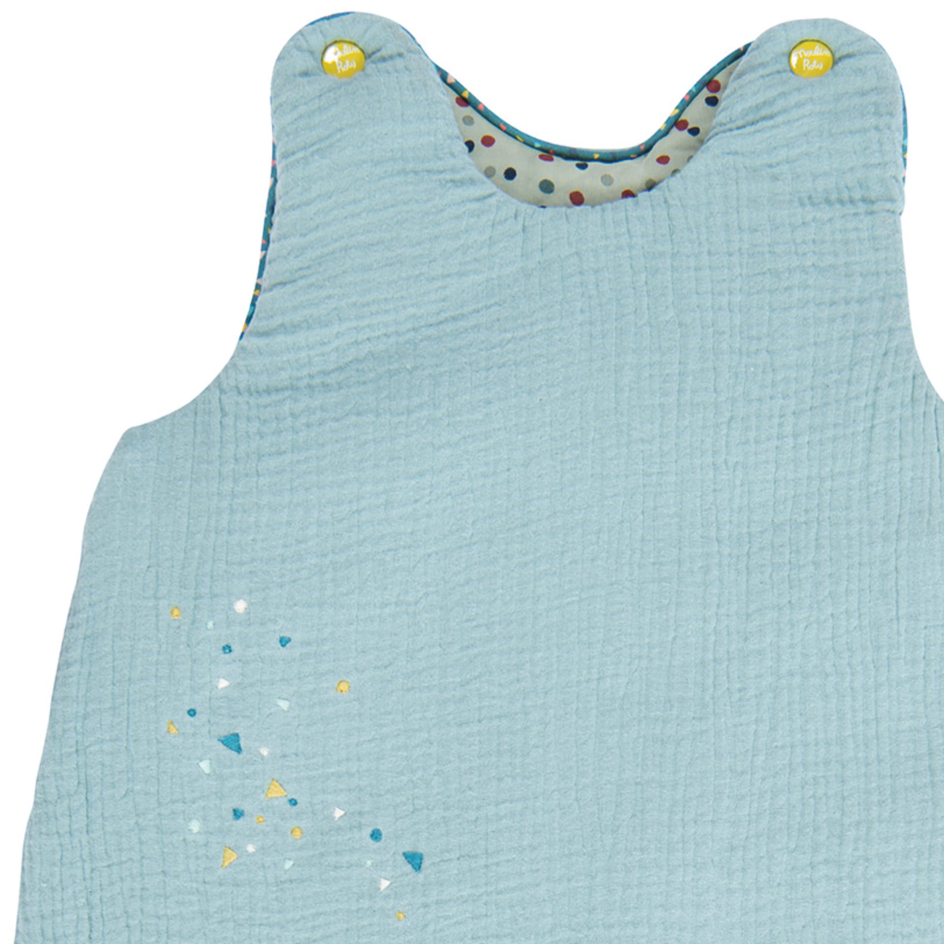 Sacco nanna Invernale 70cm Celeste Les Jolis Trop Beaux | Moulin Roty 665084