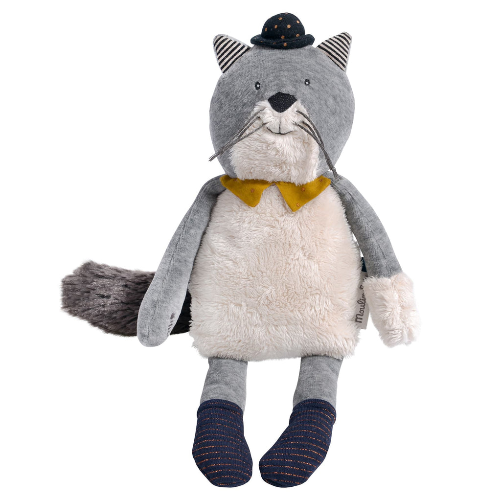 Moulin Roty | Peluche Gatto Fernand 31cm Les Moustaches 666022