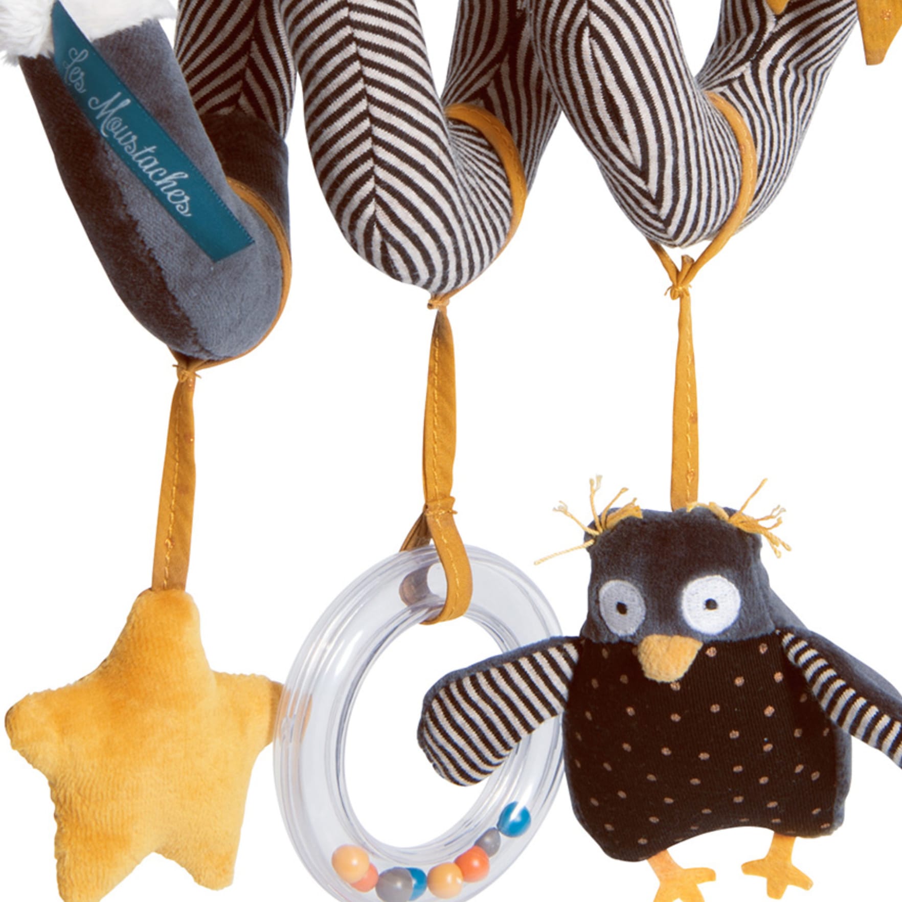 Spirale Attività Passeggino Gatto Alphonse 30cm | Moulin Roty 666079