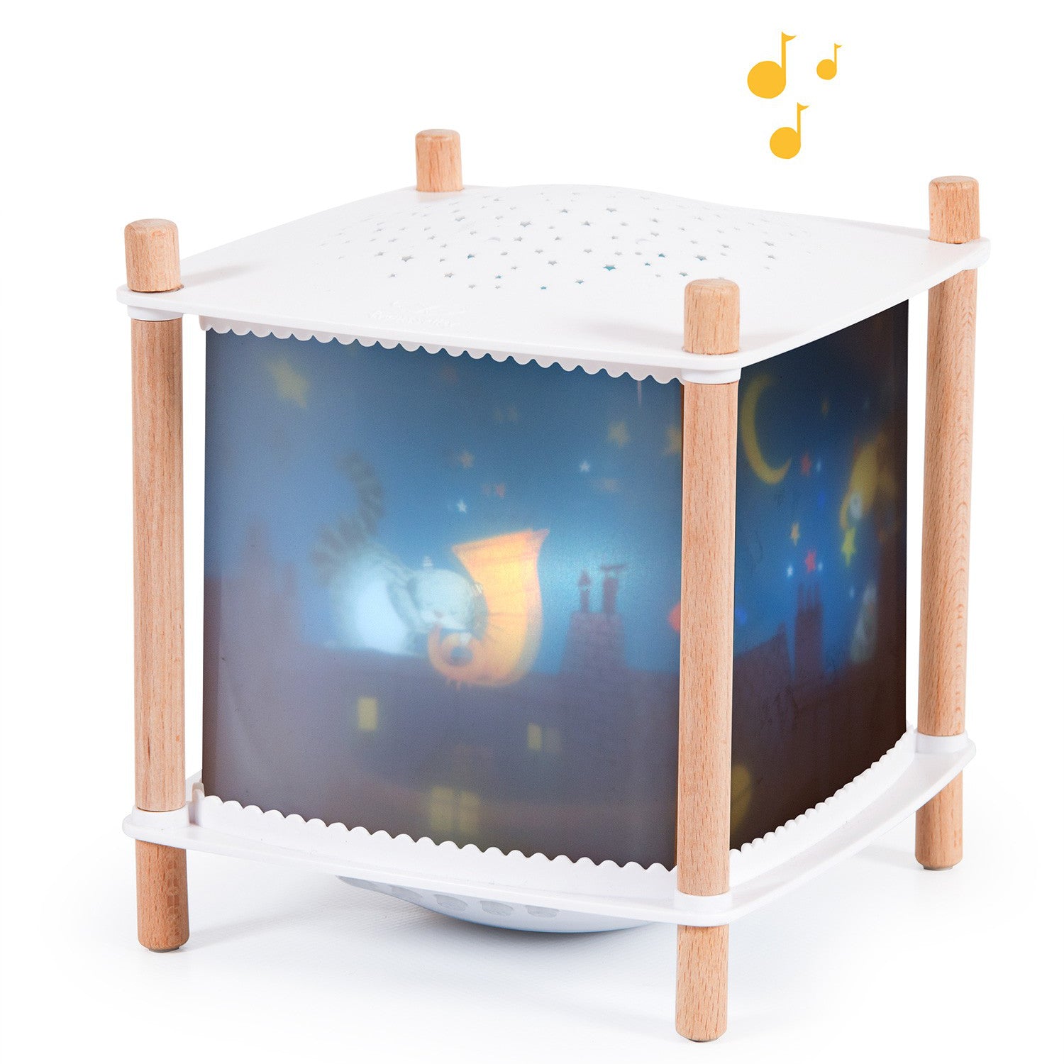 Moulin Roty Lampada Magica Wireless Musicale Les Moustaches 666210