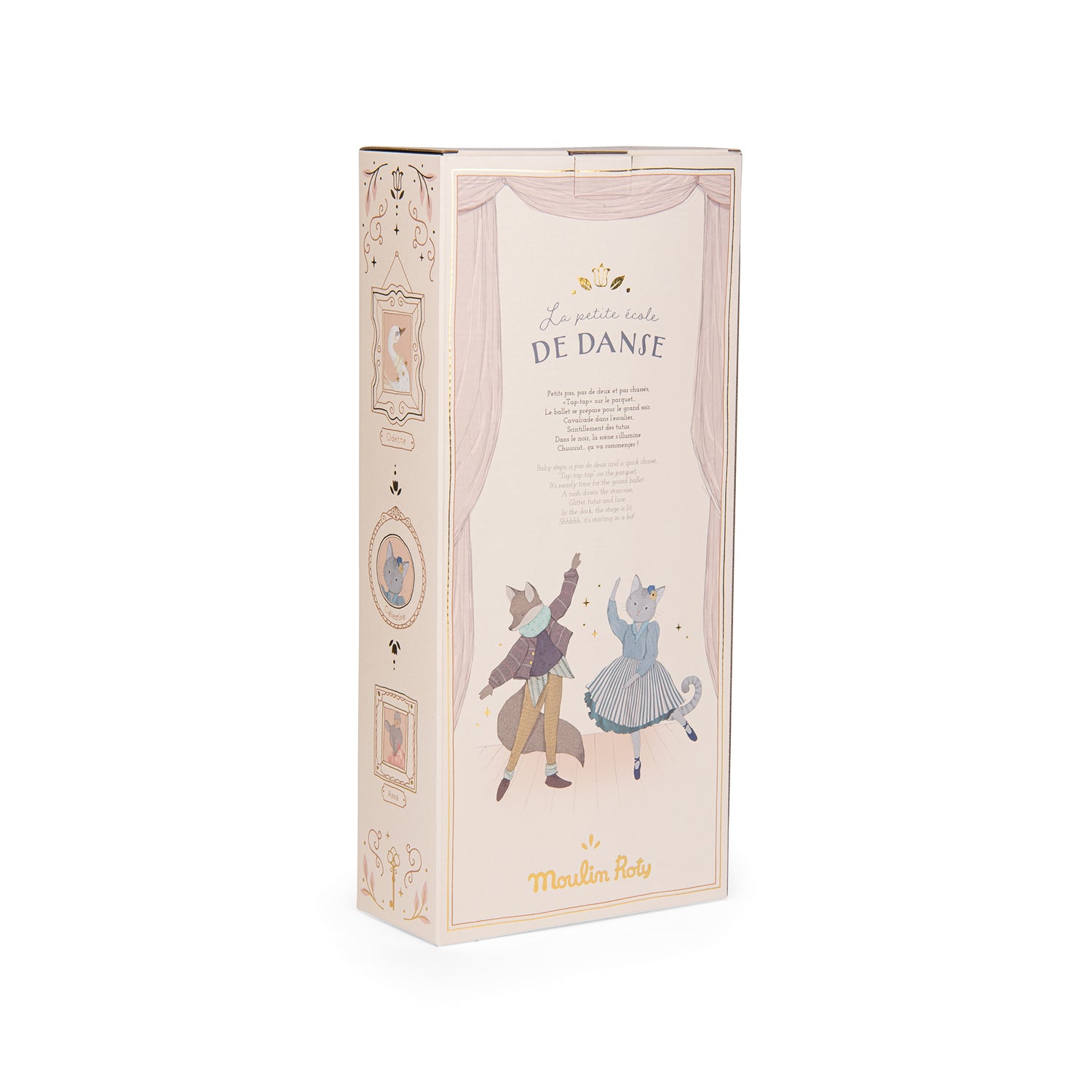 Moulin Roty | Bambola volpe Justin, La petite école de danse