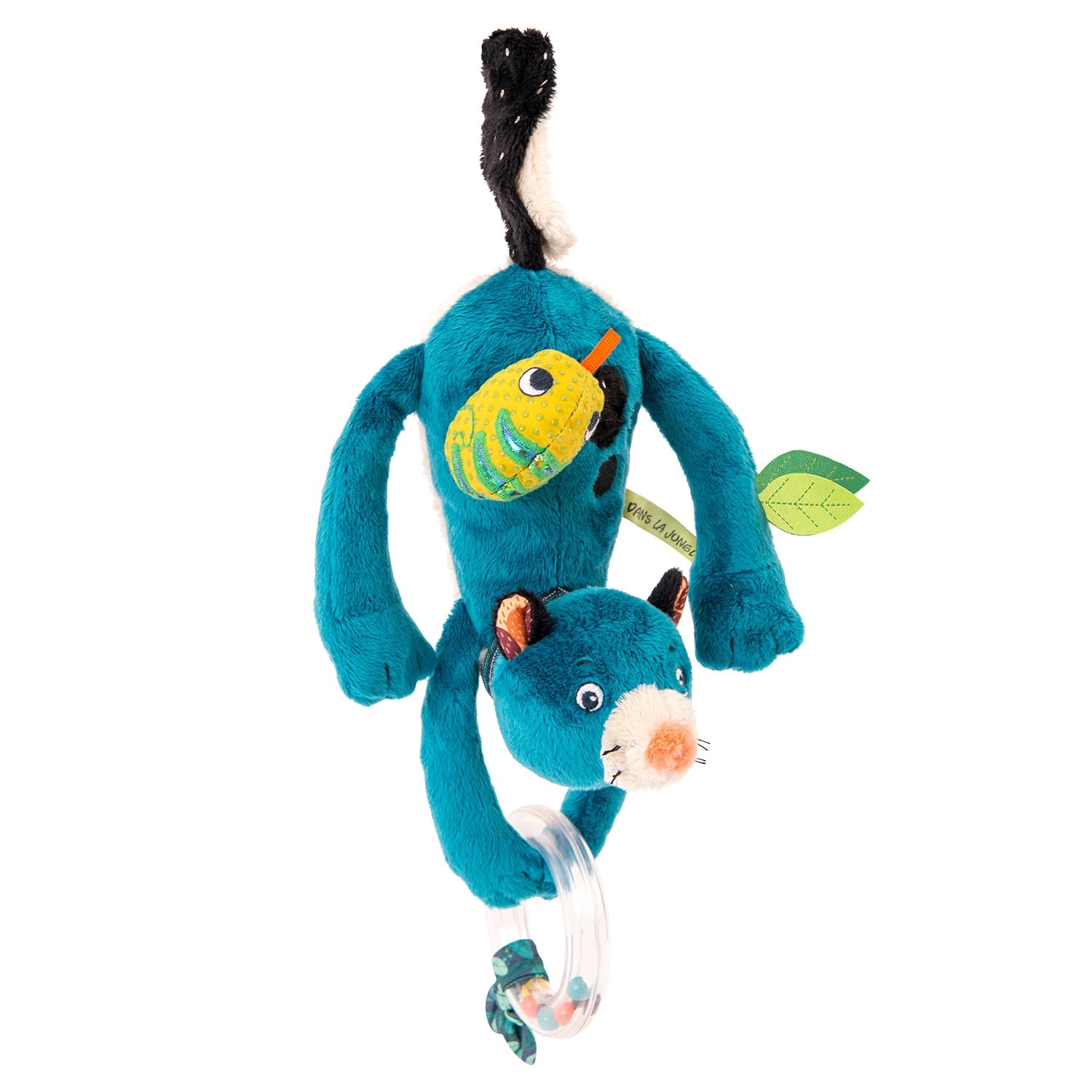 Moulin Roty | Peluche Zimba Attività Sonaglio, Dans la Jungle
