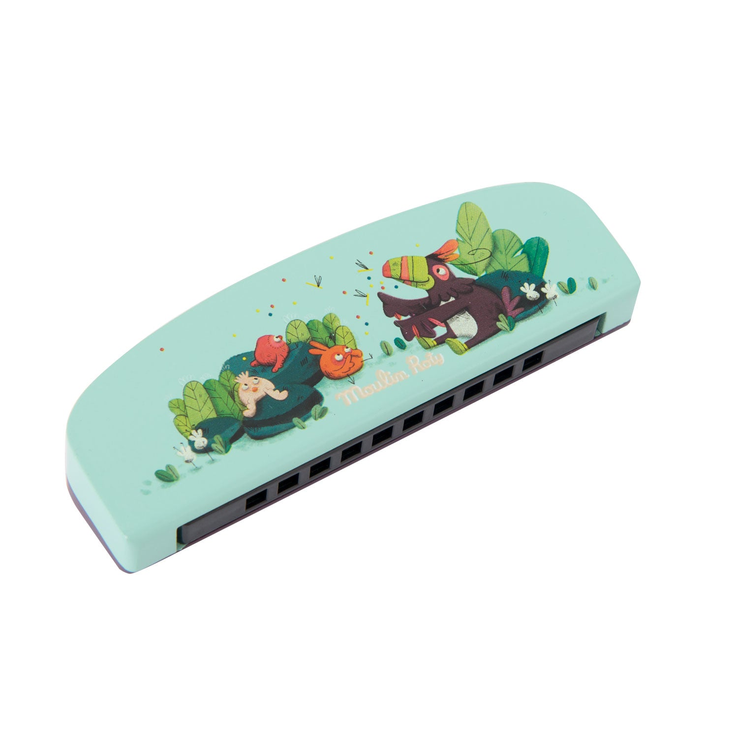 Armonica Legno per Bambini Dans la Jungle | 668403 Moulin Roty