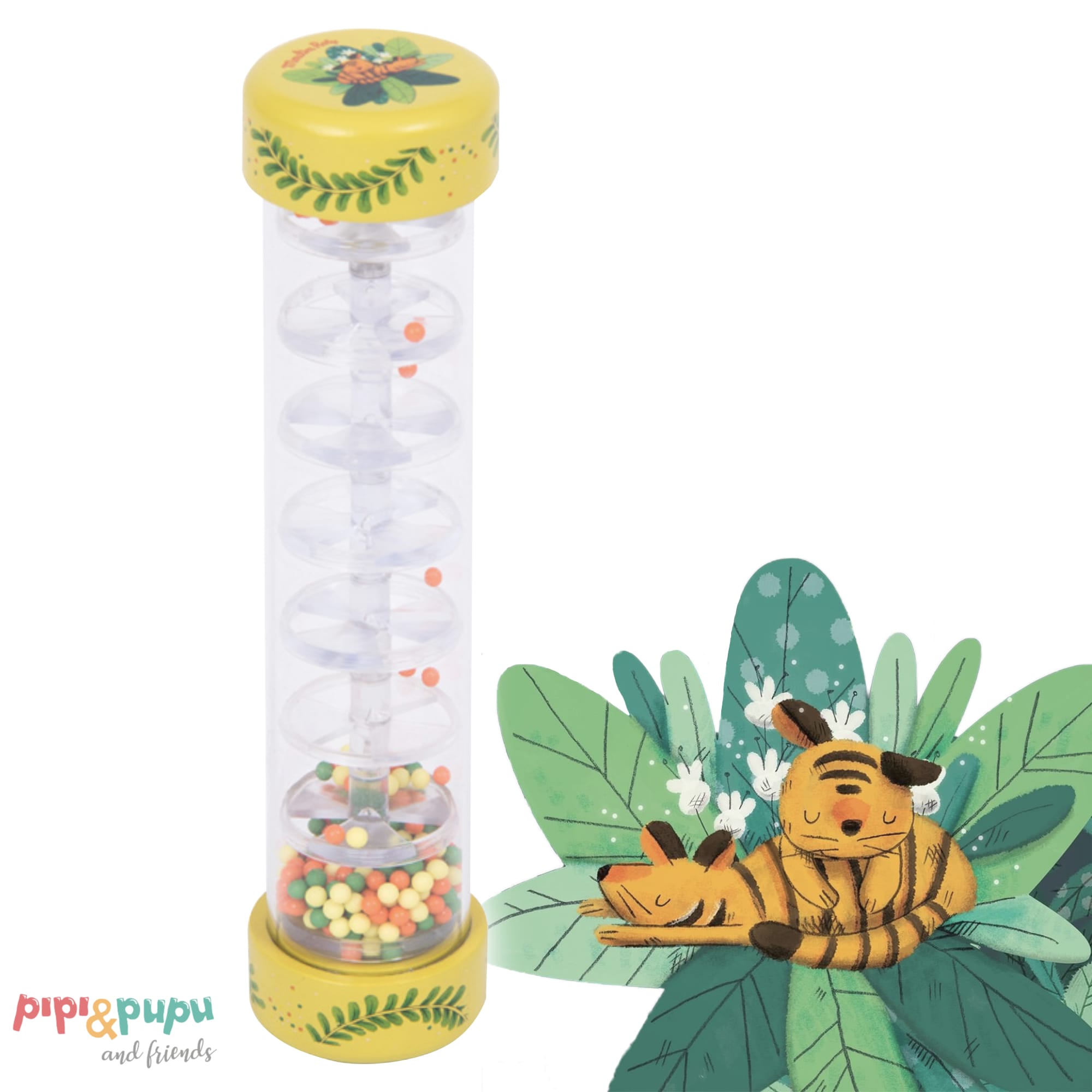 Bastone della Pioggia per Bambini Dans la Jungle | Moulin Roty 668408
