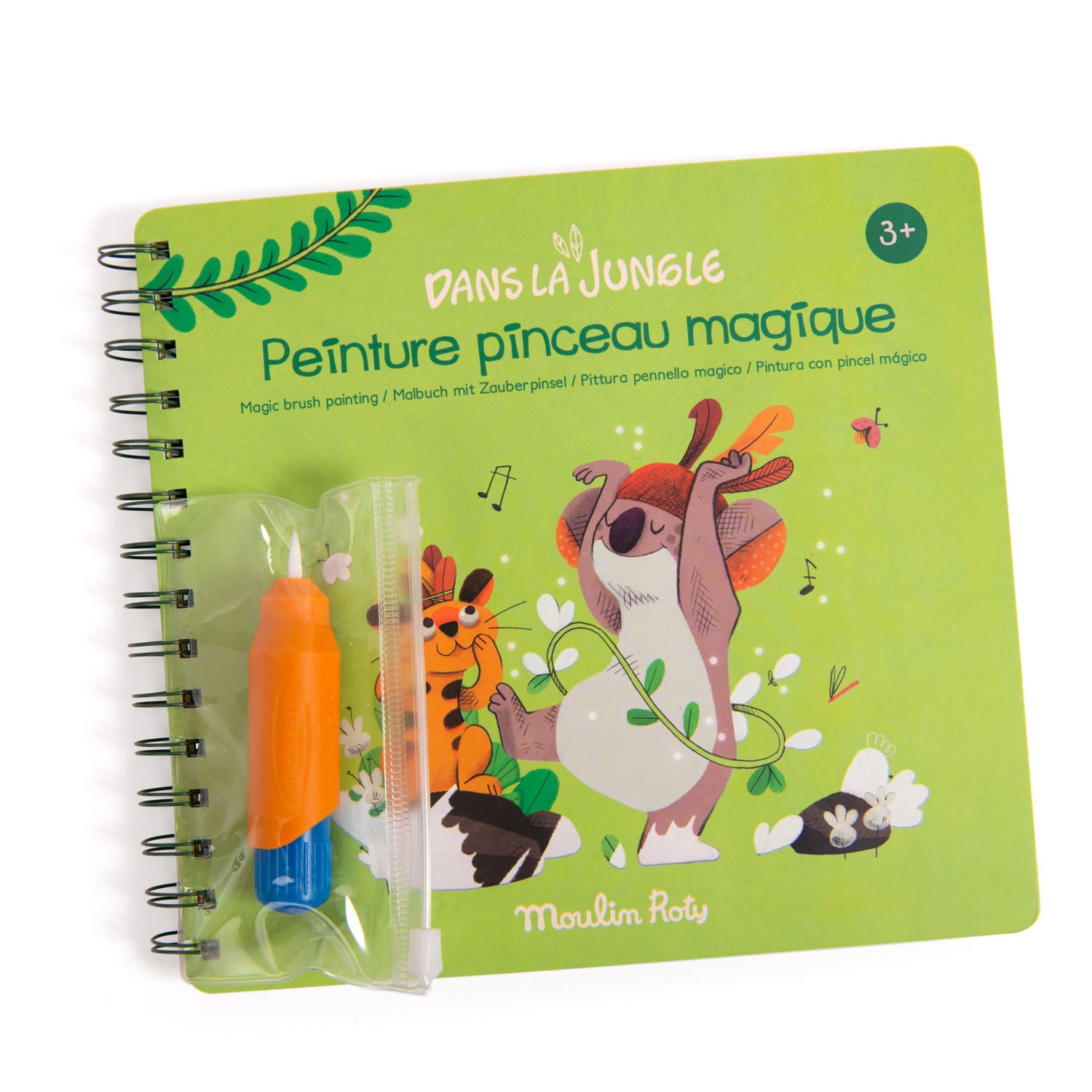 Moulin Roty | Pittura Pennello Magico con Acqua, Dans la Jungle 668601