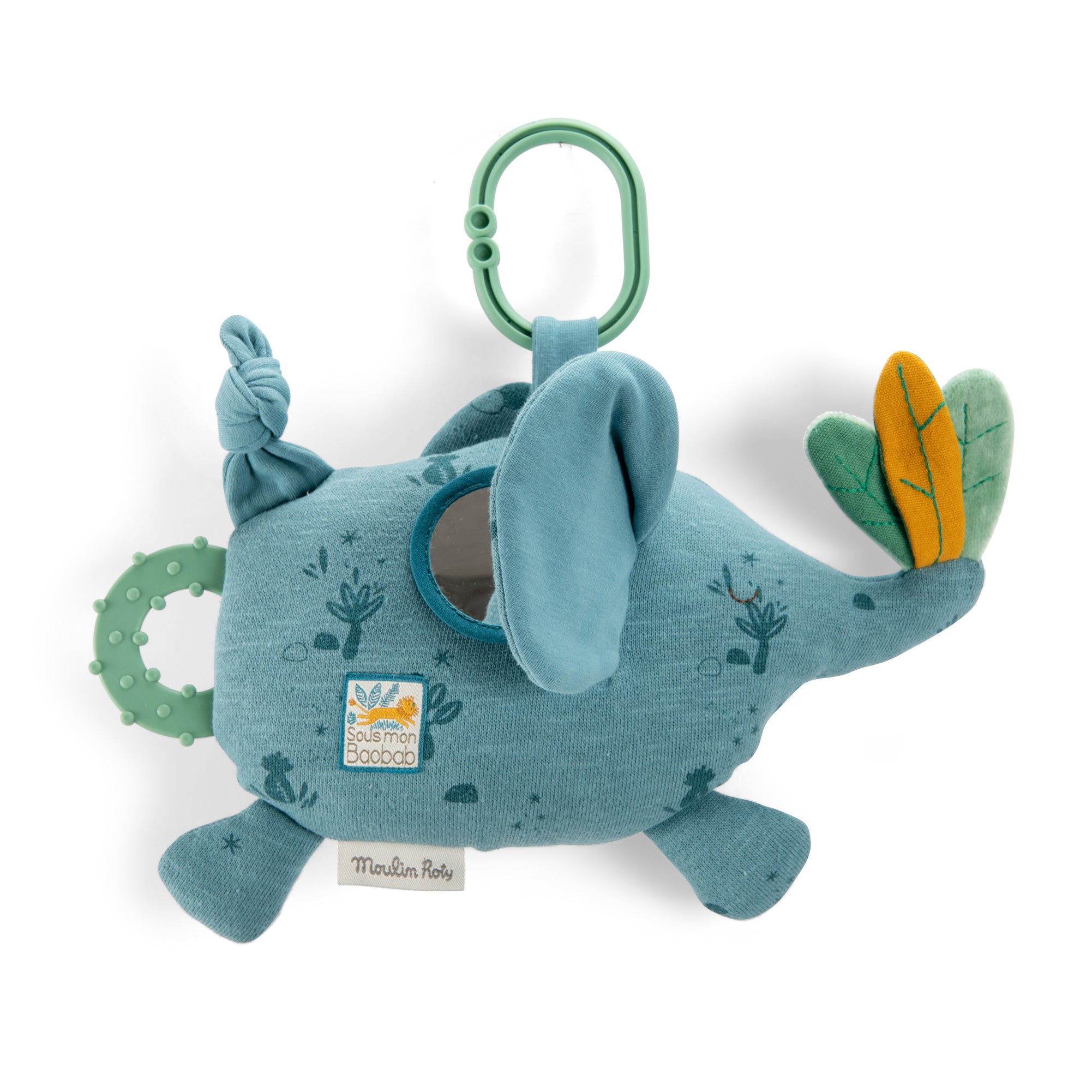 Moulin Roty | Elefante da Appendere, Attività Sonaglio Sous mon Baobab