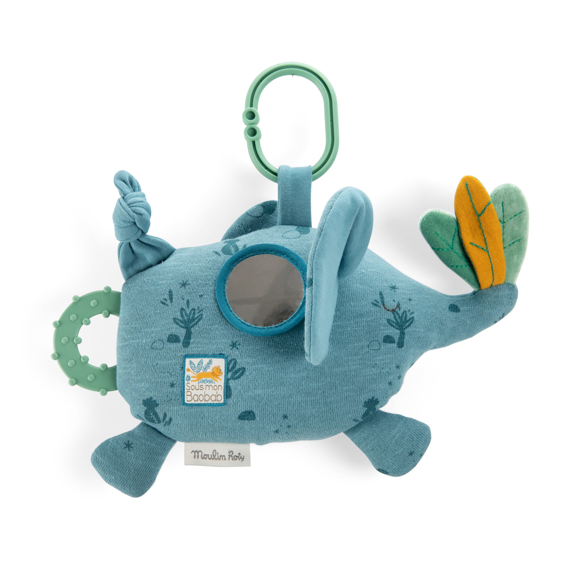 Moulin Roty | Elefante da Appendere, Attività Sonaglio Sous mon Baobab