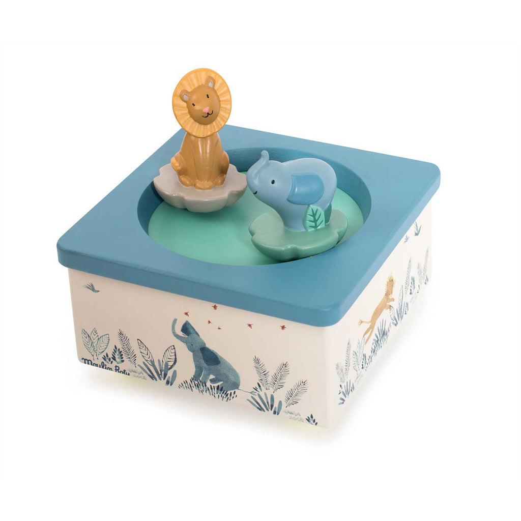 Carillon - Scatola Musicale in Legno Sous Mon Baobab | Moulin Roty 669105