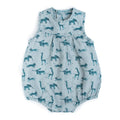 Moulin Roty | Pagliaccetto Neonato Unisex Blanche Lino Blu