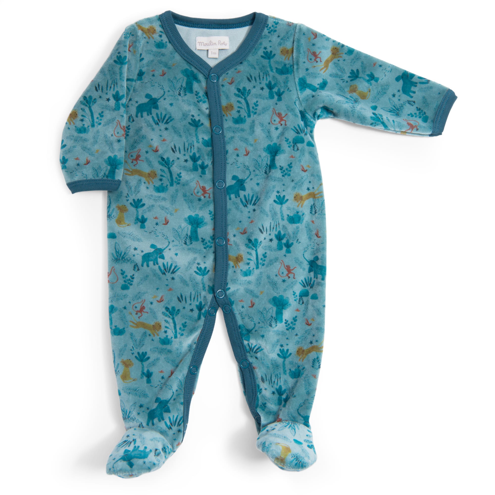 One-piece chenille onesie, Sous mon Baobab