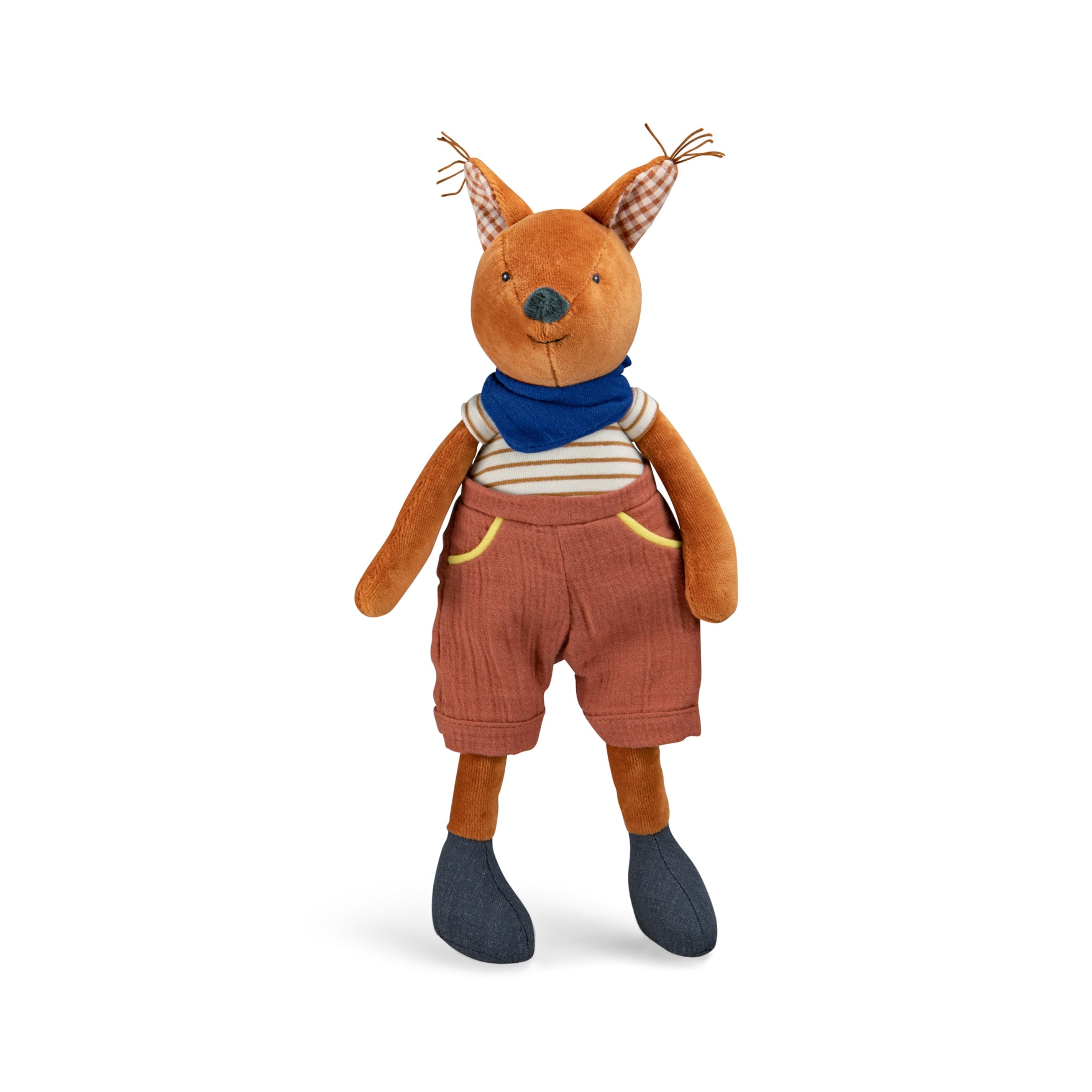 Moulin Roty | Pupazzo Harry Scoiattolo, 39cm, Pomme des Bois