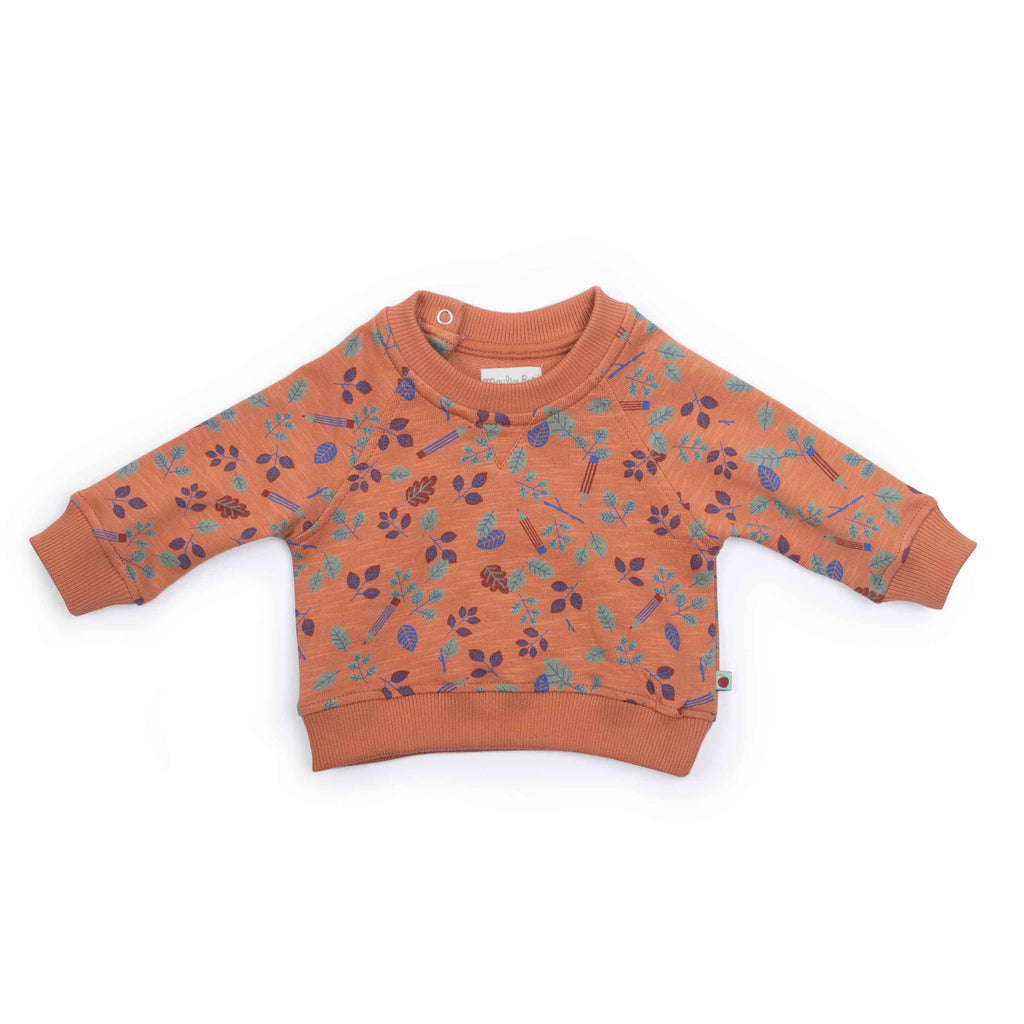 Moulin Roty | Felpa Leggera Nocciola, Fred Pomme des Bois