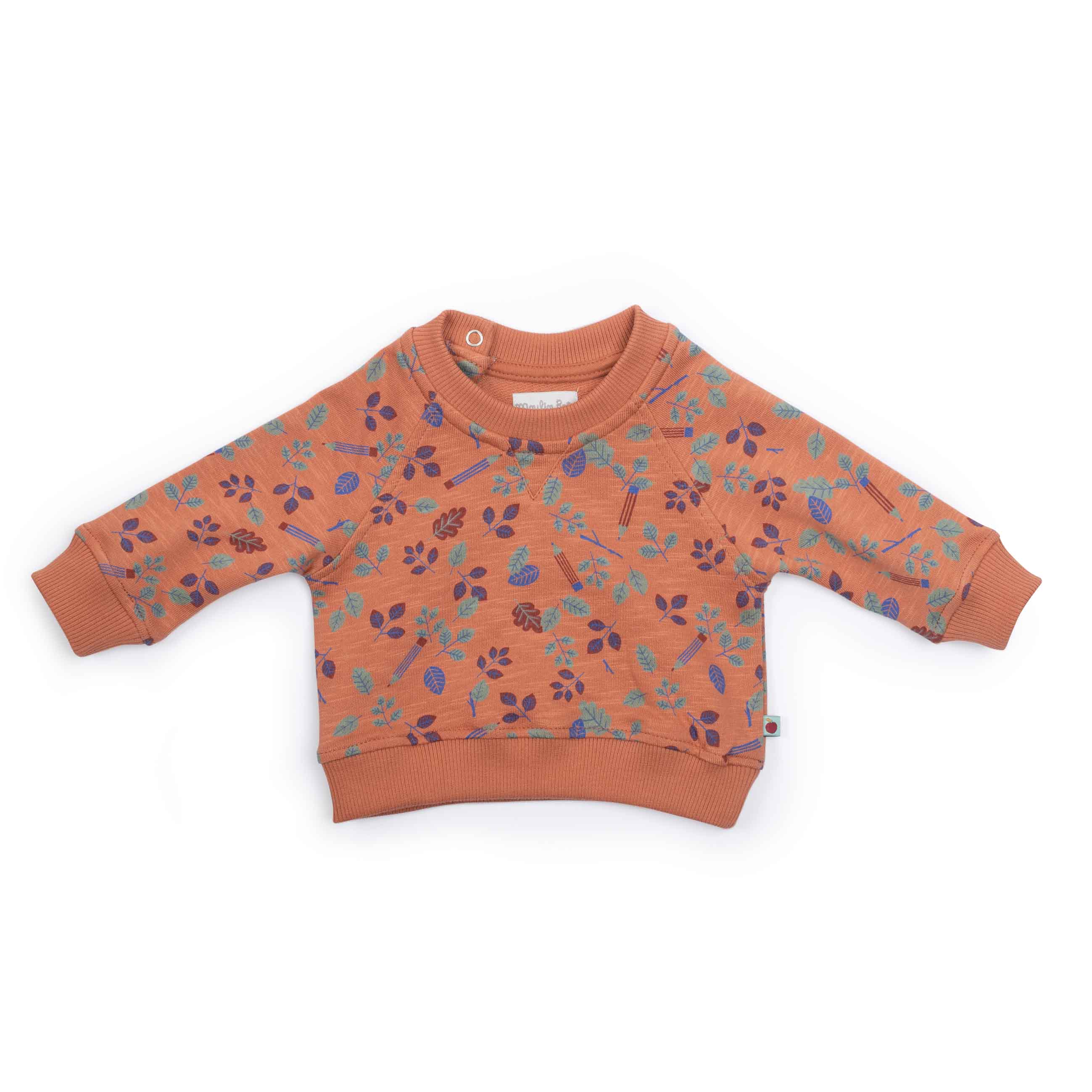 Moulin Roty | Felpa Leggera Nocciola, Fred Pomme des Bois