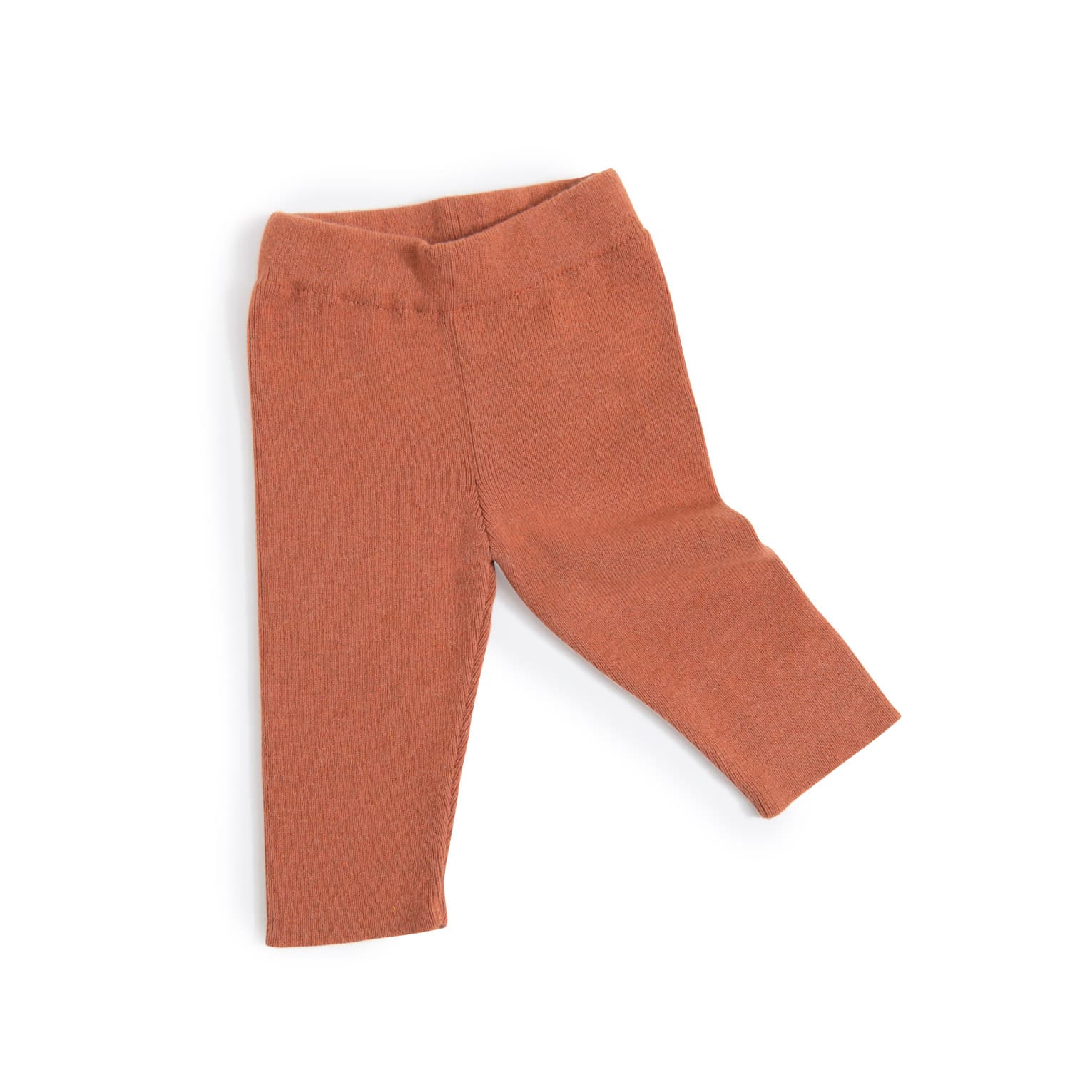 Moulin Roty | Pantaloni Nocciola Merino Cotone Etoile Pomme des bois