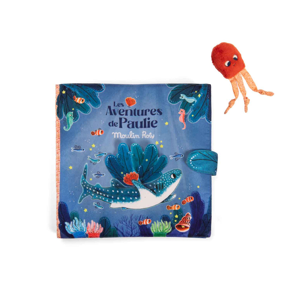 Moulin Roty Grande libro attività in tessuto, Les Aventures de Paulie