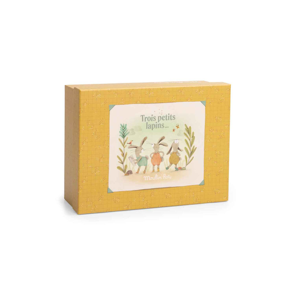 Moulin Roty | Peluche piccolo coniglietto argila, Trois petits lapins