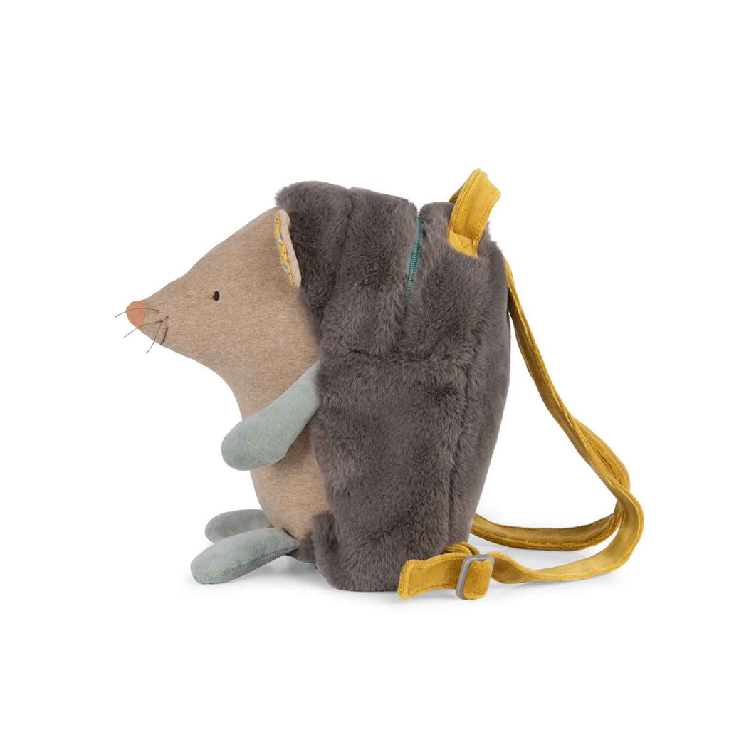 Moulin Roty | Zaino morbido Riccio, Trois petits lapins