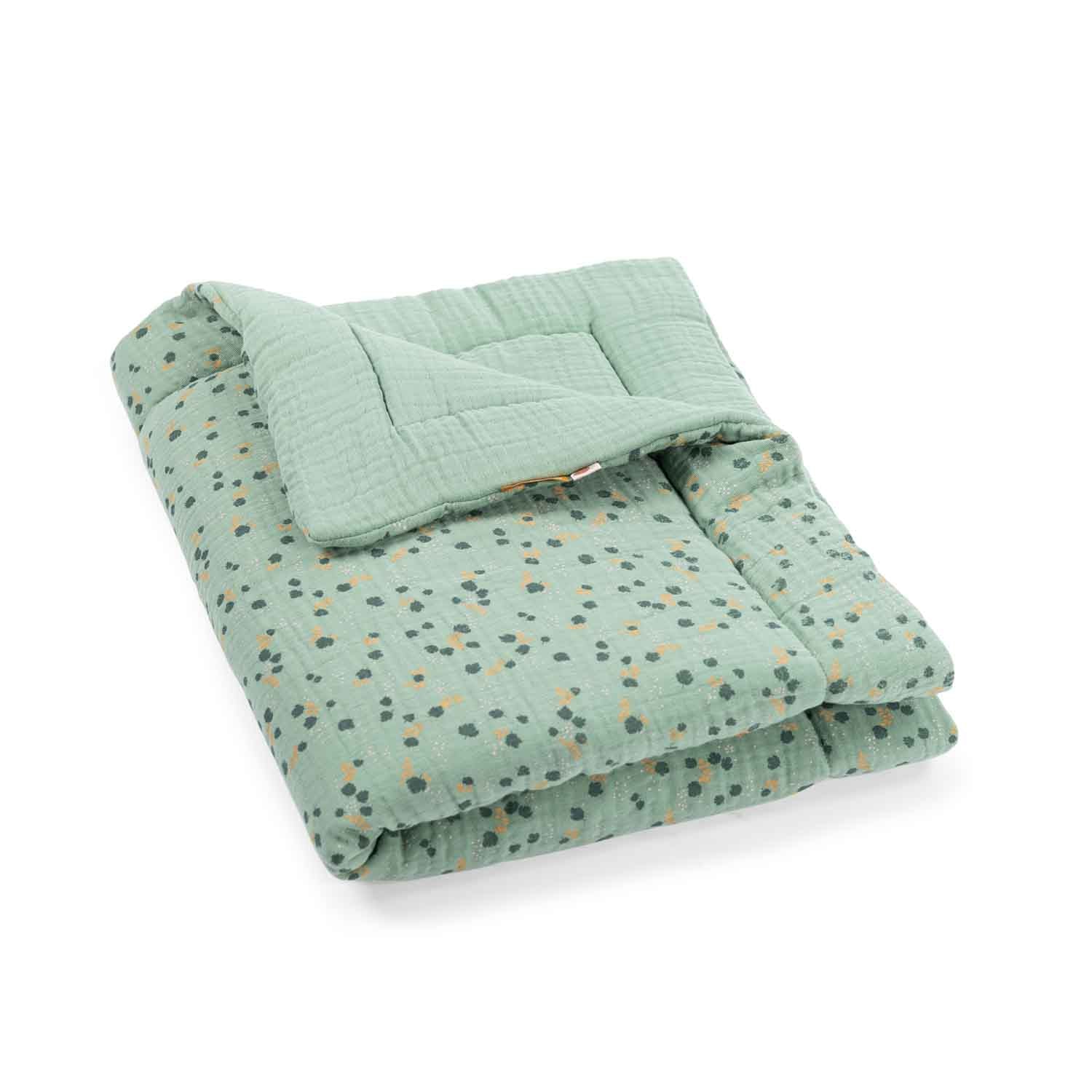 Moulin Roty | Trapunta invernale Salvia 90x69cm, Trois petits lapins