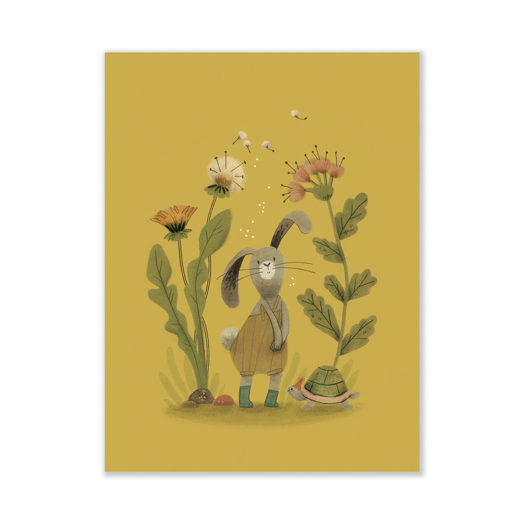 Moulin Roty | Poster Set di 3 Trois petits lapins