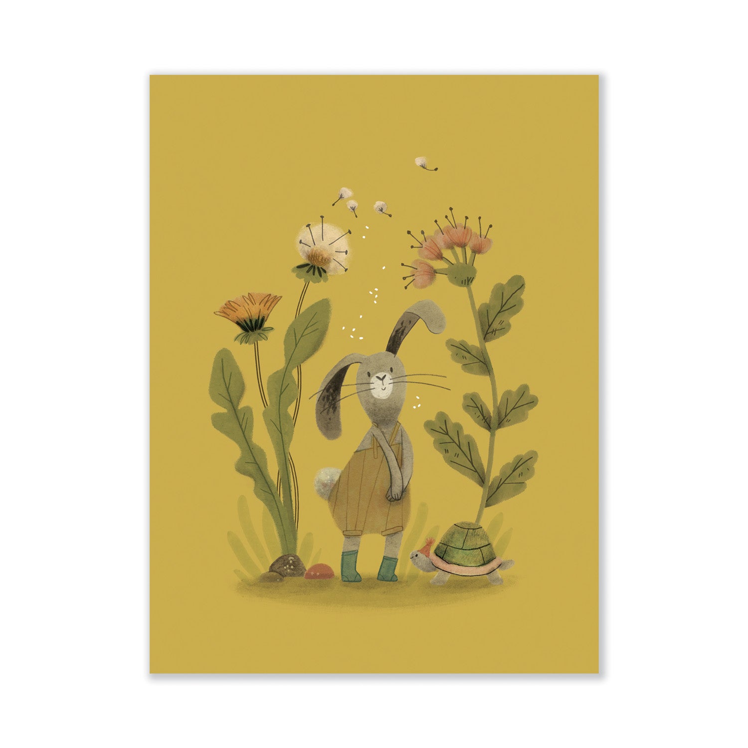 Moulin Roty | Poster Set di 3 Trois petits lapins