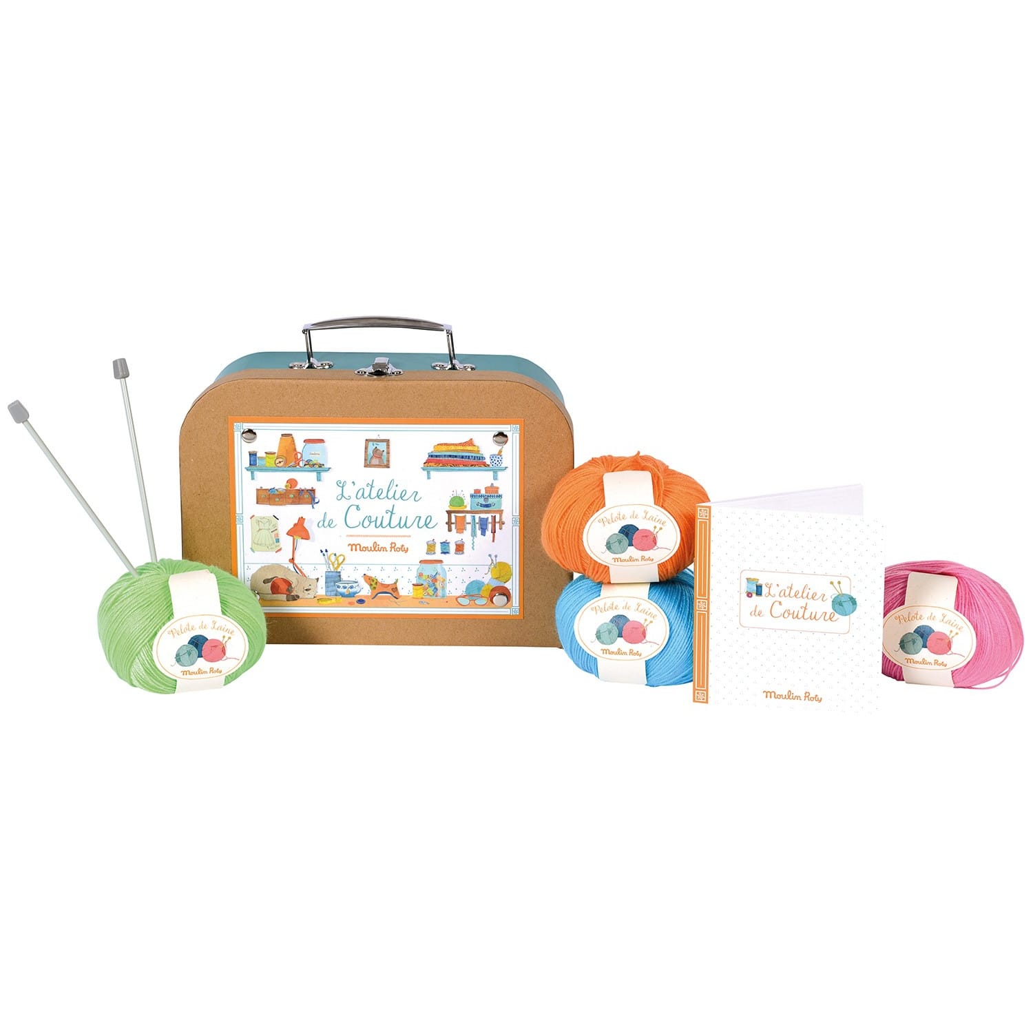 Moulin Roty | Valigetta del Cucito l'Atelier Couture Les Jouets d'Hier 710404