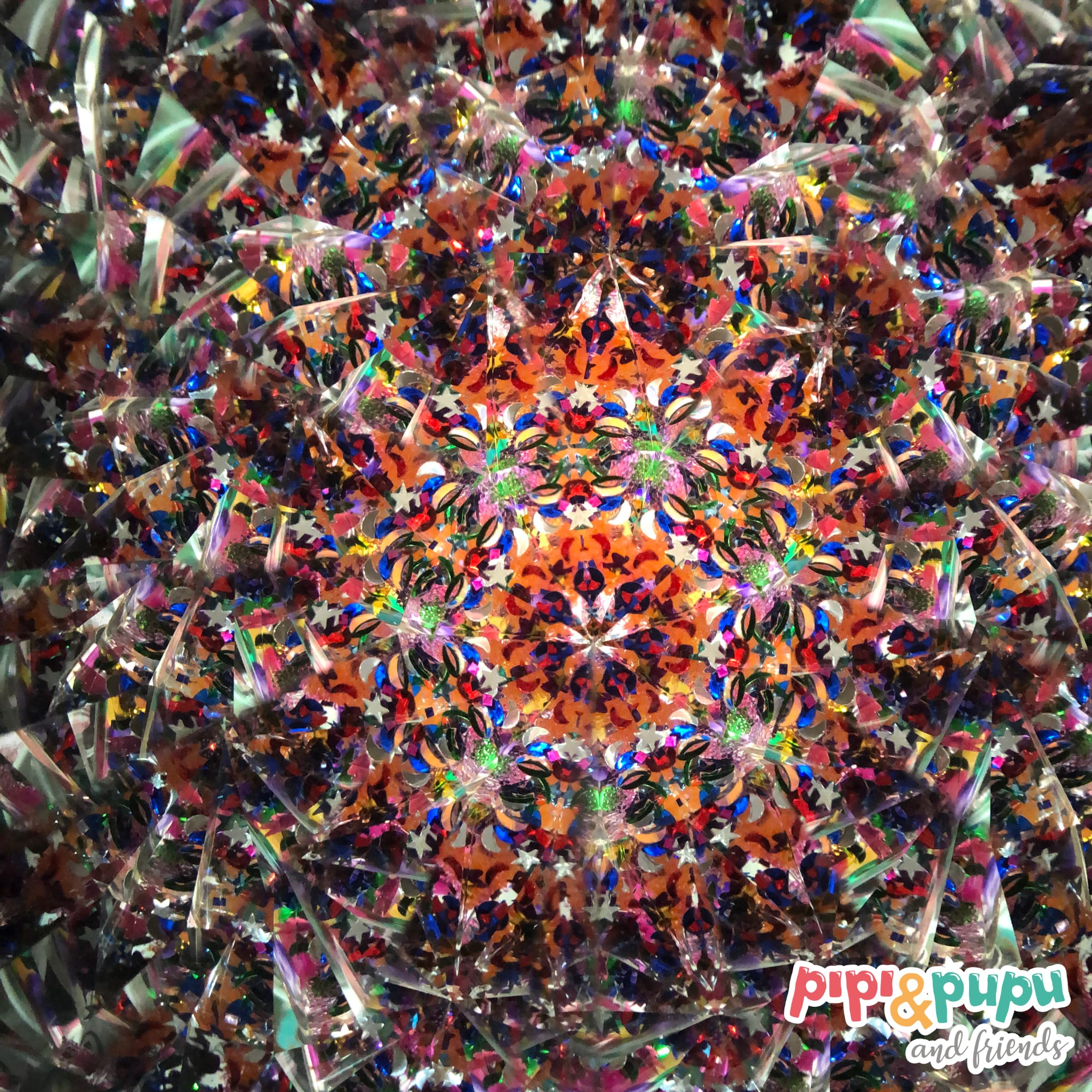 Caleidoscopio Gel e Confetti, Brillantini Polpo | Moulin Roty 711134